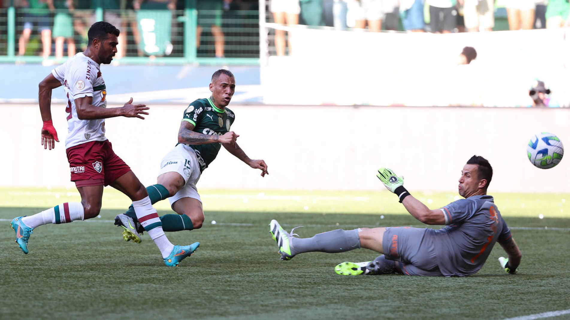 Gol de Breno Lopes deixou Verdão muito perto da taça