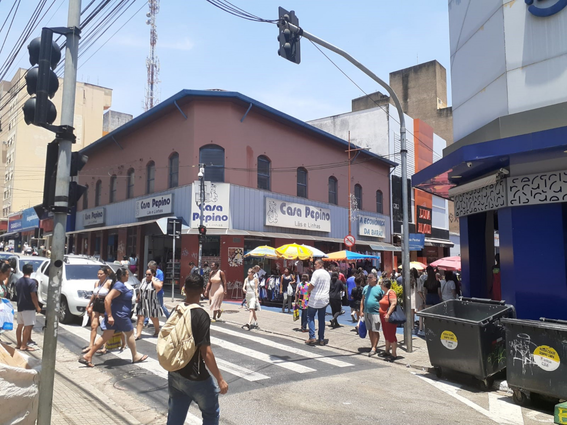 Centro de Sorocaba foi um dos focos da iniciativa, que também apreendeu veículos e drogas
