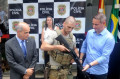 Secret&aacute;rio faz demonstra&ccedil;&atilde;o de armas entregues ao Deinter-7  - F&Aacute;BIO ROG&Eacute;RIO (22/12/2023)