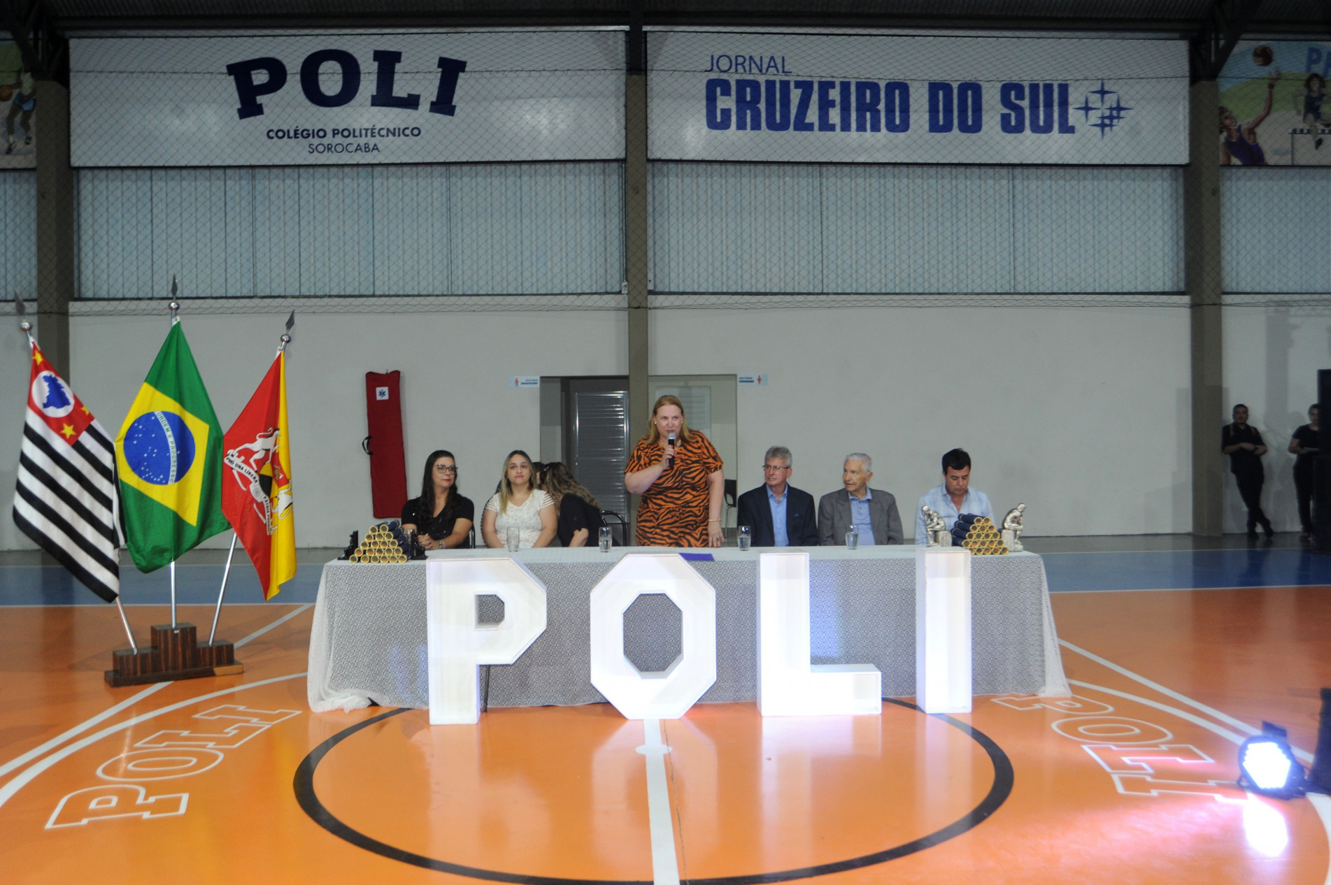 Evento ocorreu em dois lugares, no Espaço Festivo Monteiro Lobato e no ginásio poliesportivo da unidade Alto da Boa Vista