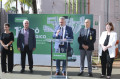 Na imagem, a Diretora de Mercado, Dr.&ordf;Jeane Peter; o Diretor Superintendente, Dr. S&eacute;rgio Rachkorsky; o Presidente da Unimed Sorocaba, Dr. Gustavo Ribeiro Neves; o Vice-Presidente, Dr. Jos&eacute; Feliciano Delfino Filho; a Diretora de Assuntos M&eacute;dicos, Dr.&ordf; Agnes Clini Baptista - MARCOS FERREIRA / UNIMED