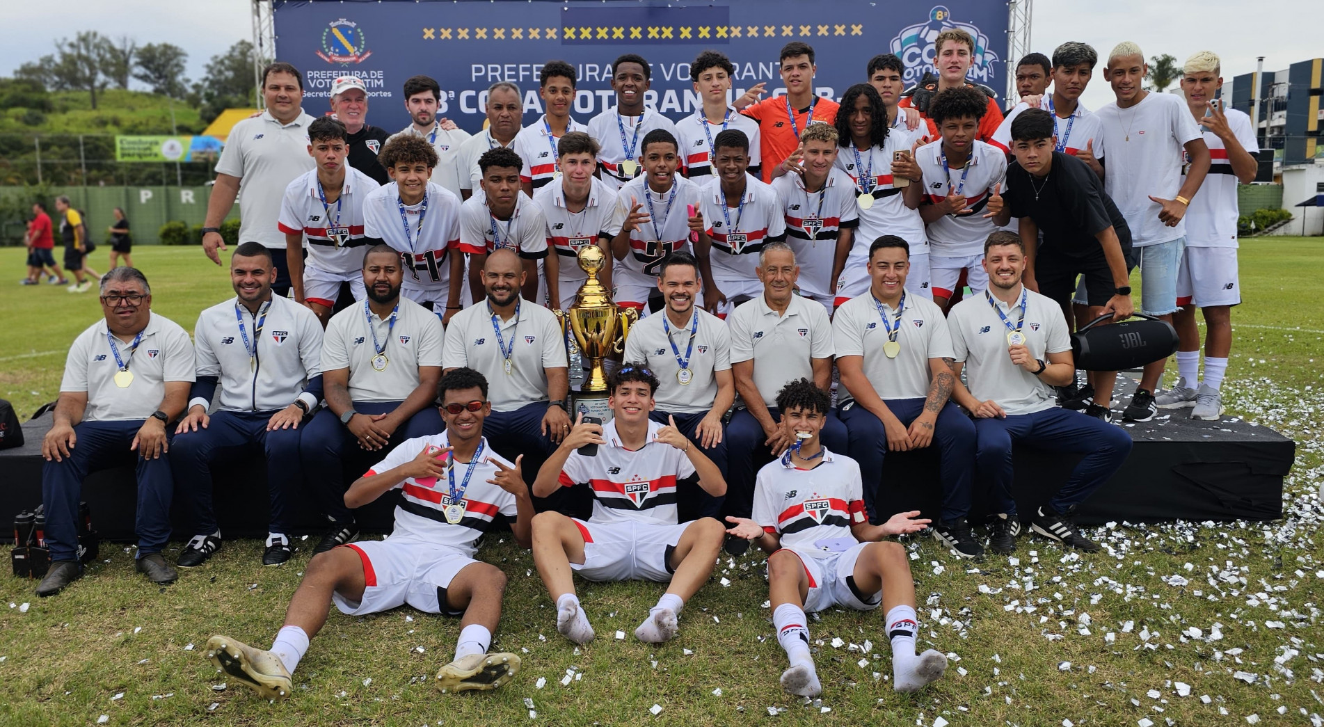 Tricolor paulista ampliou a sua vantagem como o maior vencedor da competição