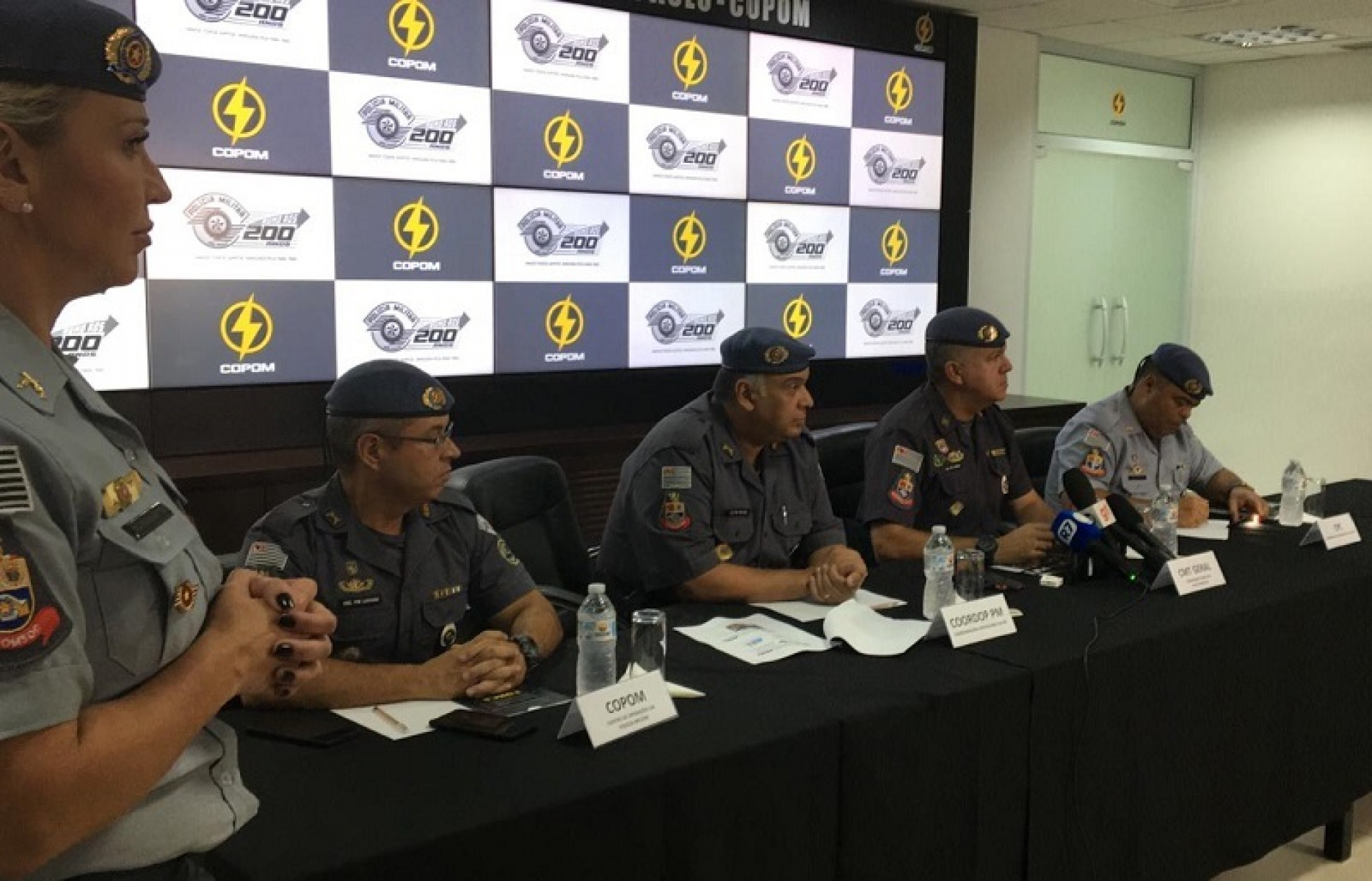 Medidas de segurança foram anunciadas durante evento na sede do comando da PM