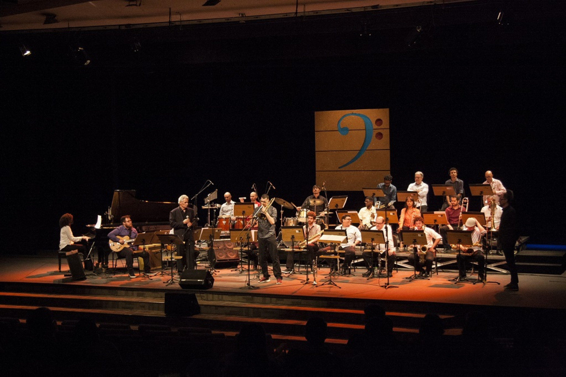 O grupo musical da Big Band do conservatório tem vagas