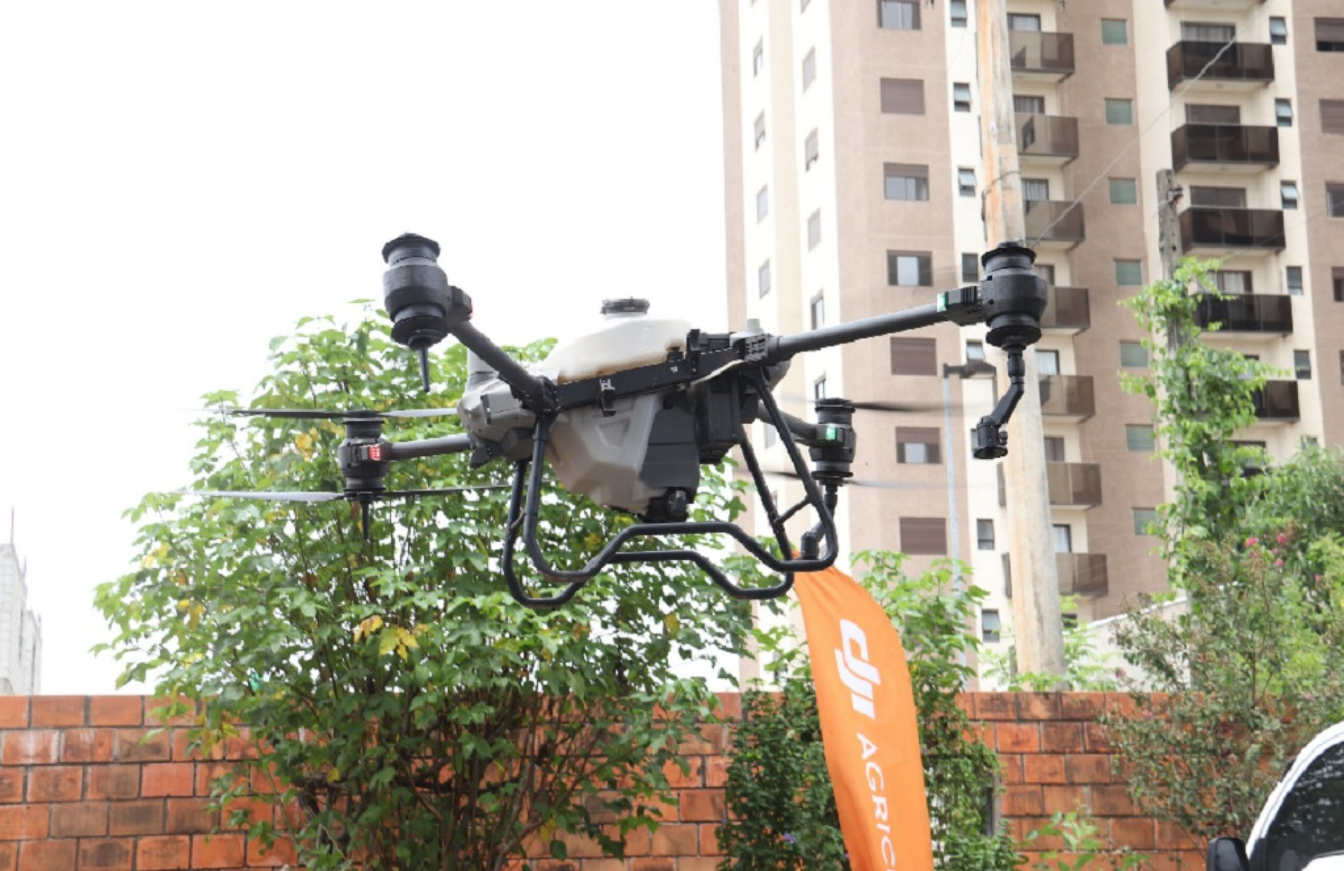 Equipamento será utilizado na pulverização de locais de difícil acesso