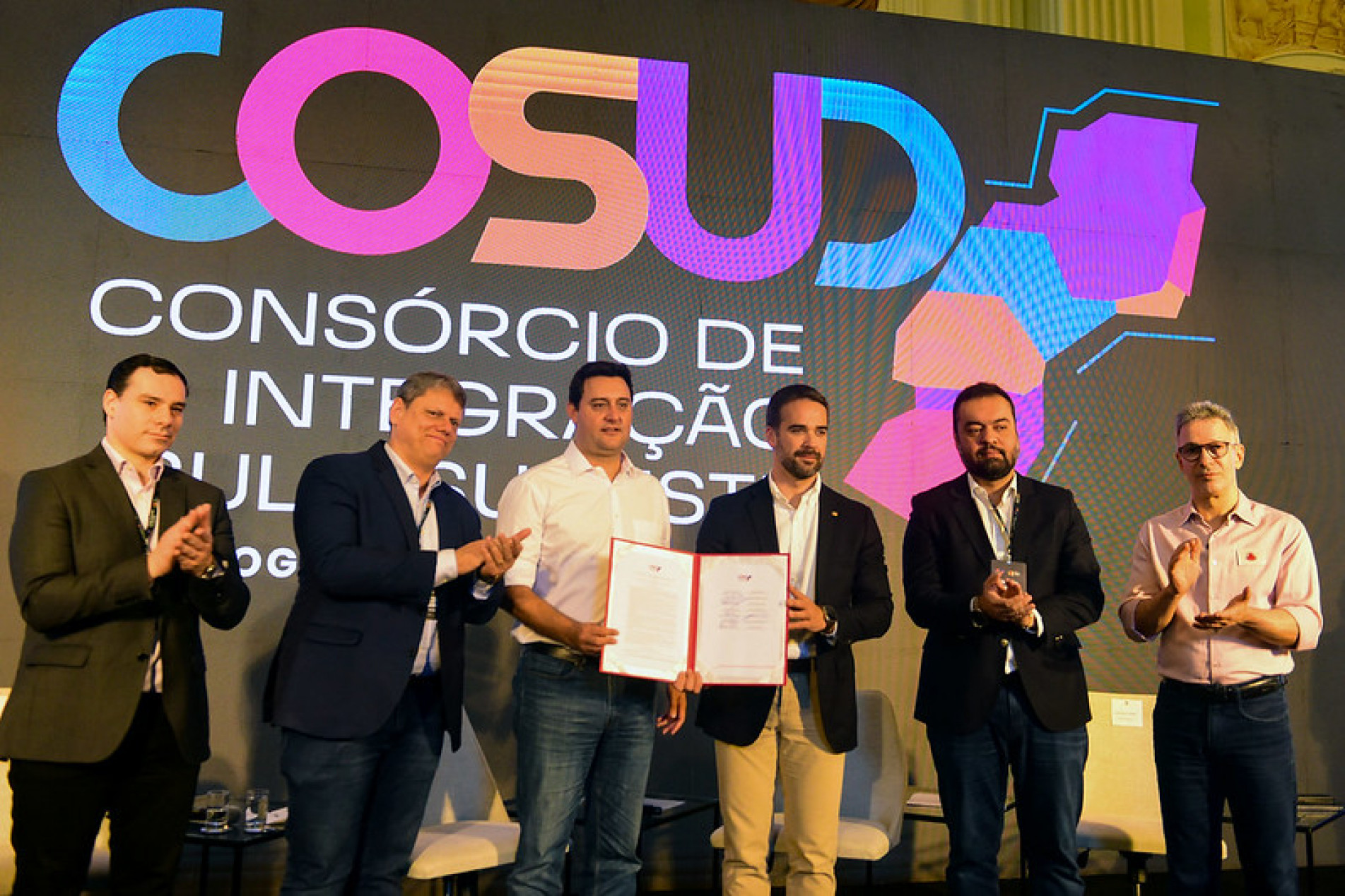 Governadores de Estados do Sul e Sudeste firmaram o Pacto Segurança Pública para enfrentar o crime organizado