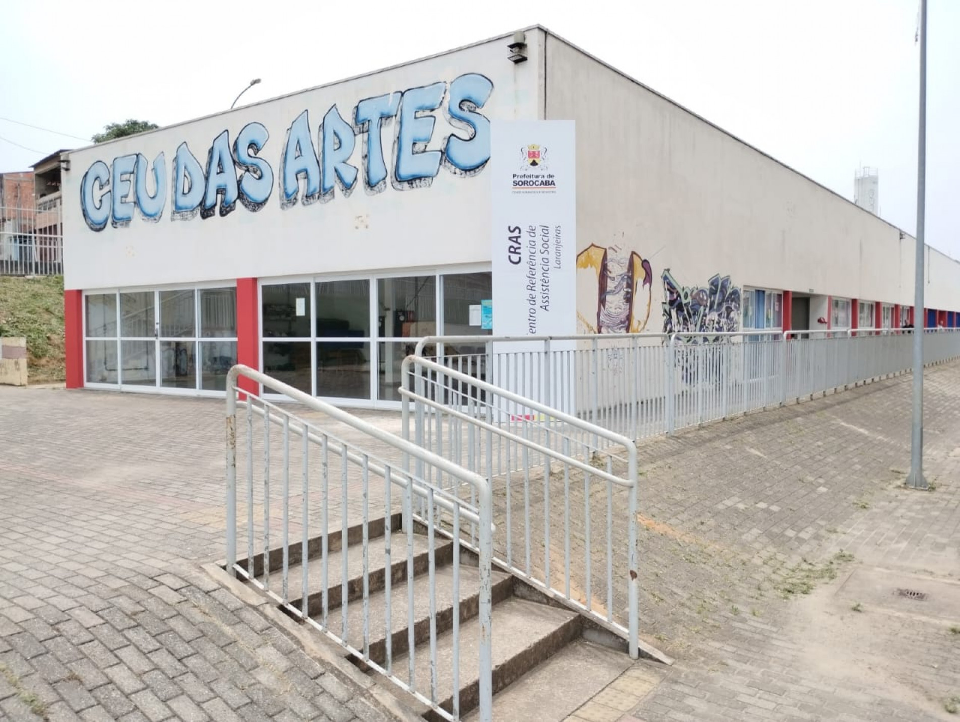 CEU das Artes está localizado na Rua Washington Pensa, 969, no Parque das Laranjeiras