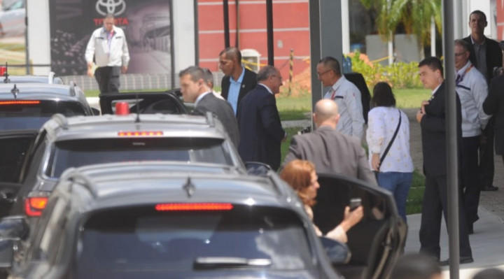 Geraldo Alckmin chegou à Toyota às 13h14