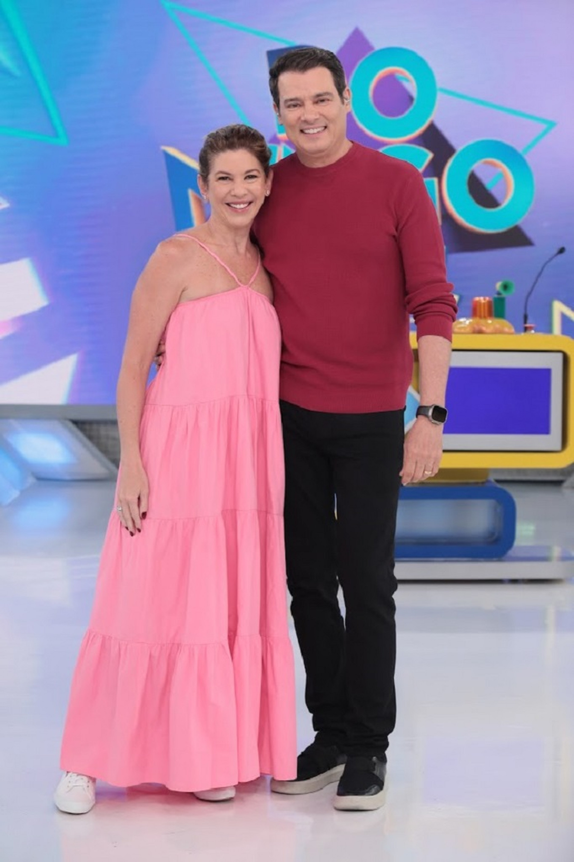 Daniela Beyruti e Celso Portiolli