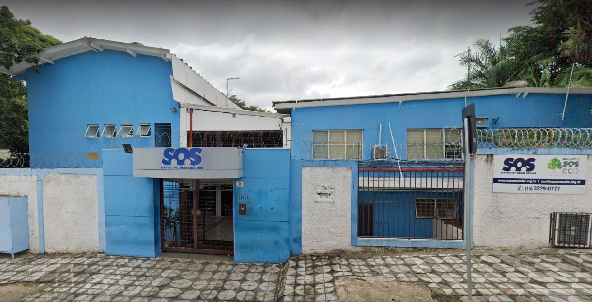 Serviço de Obras Sociais (SOS), localizado na Rua Francelino Romão, 100, na Vila Rica, em Sorocaba 