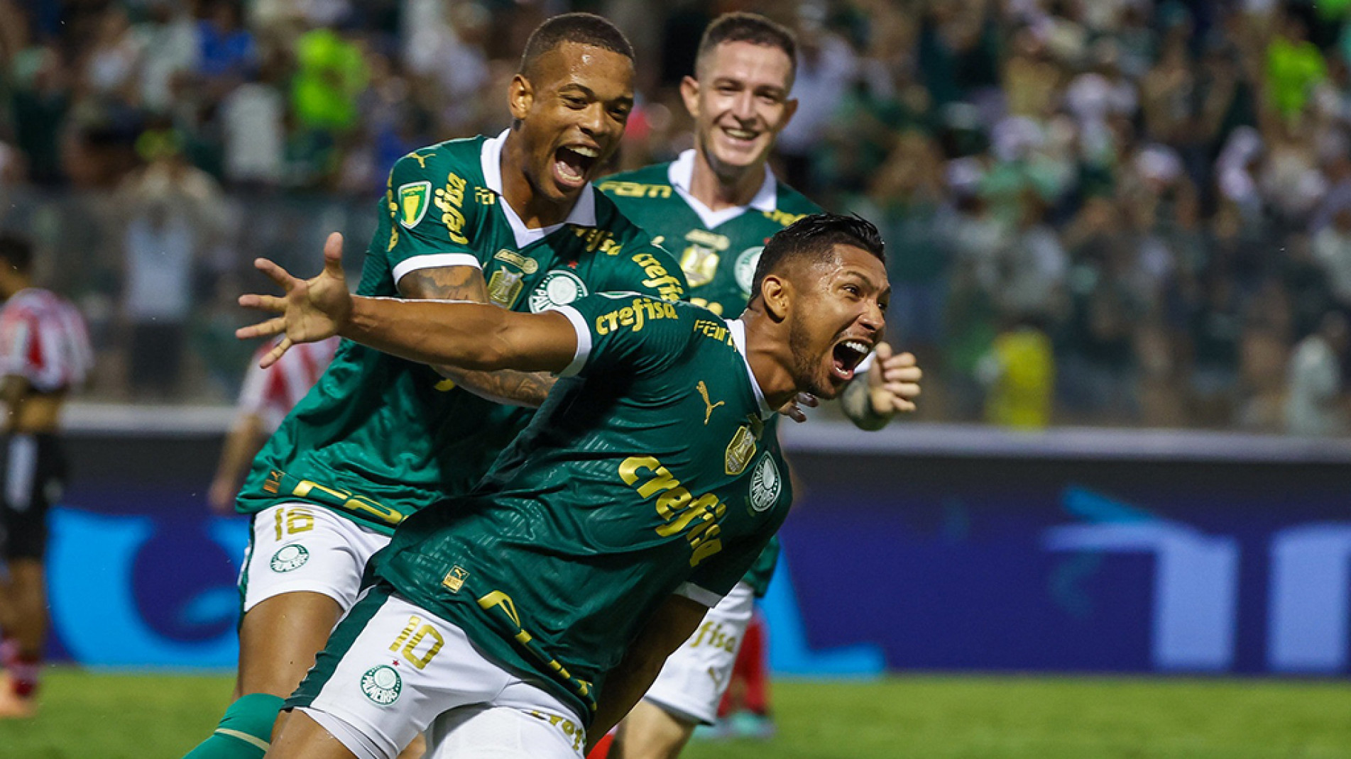Rony, aos 23 minutos do segundo tempo, marcou o único gol para o Palmeiras