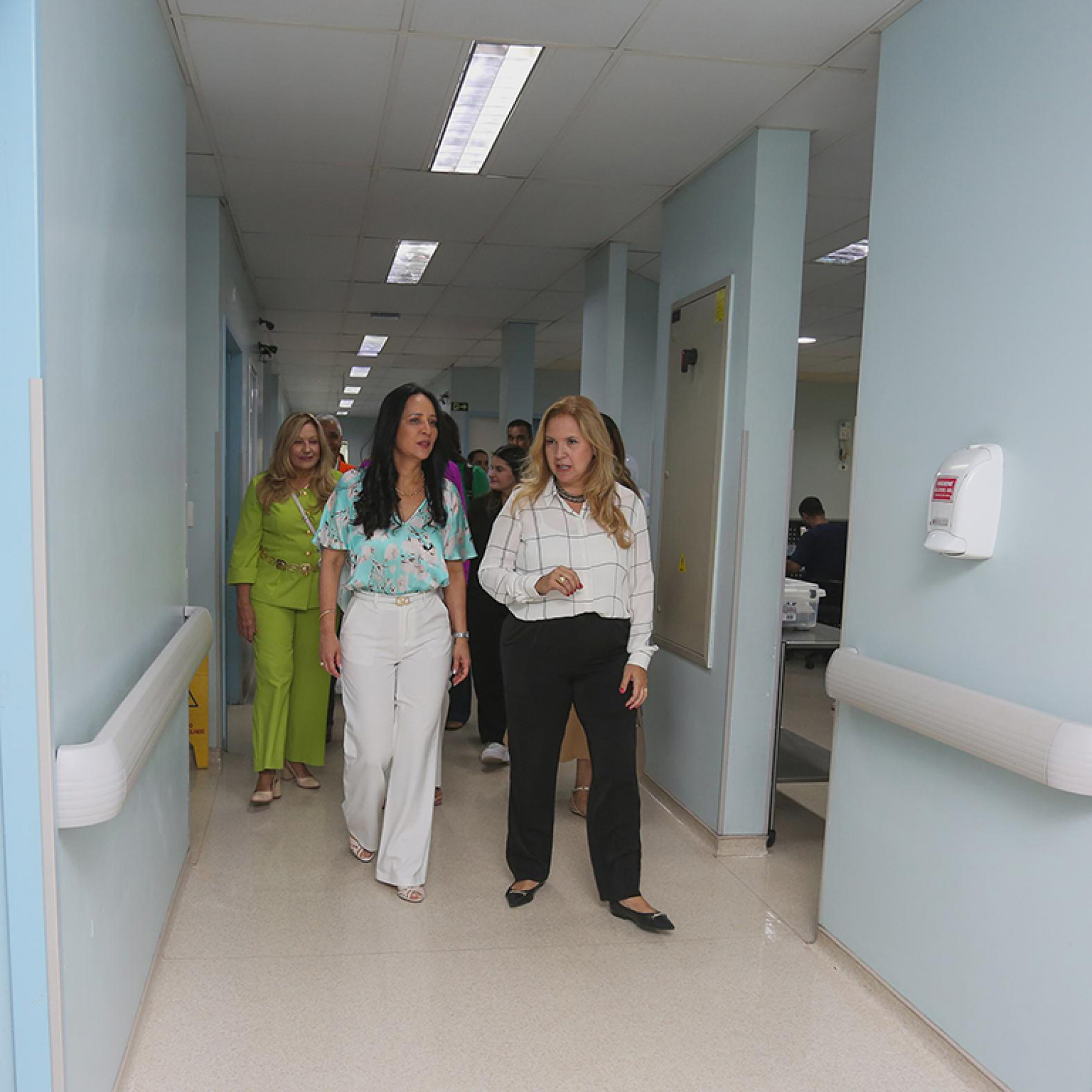 Primeira-dama do Estado, Cristiane Freitas, visitou as instalações do Gpaci
