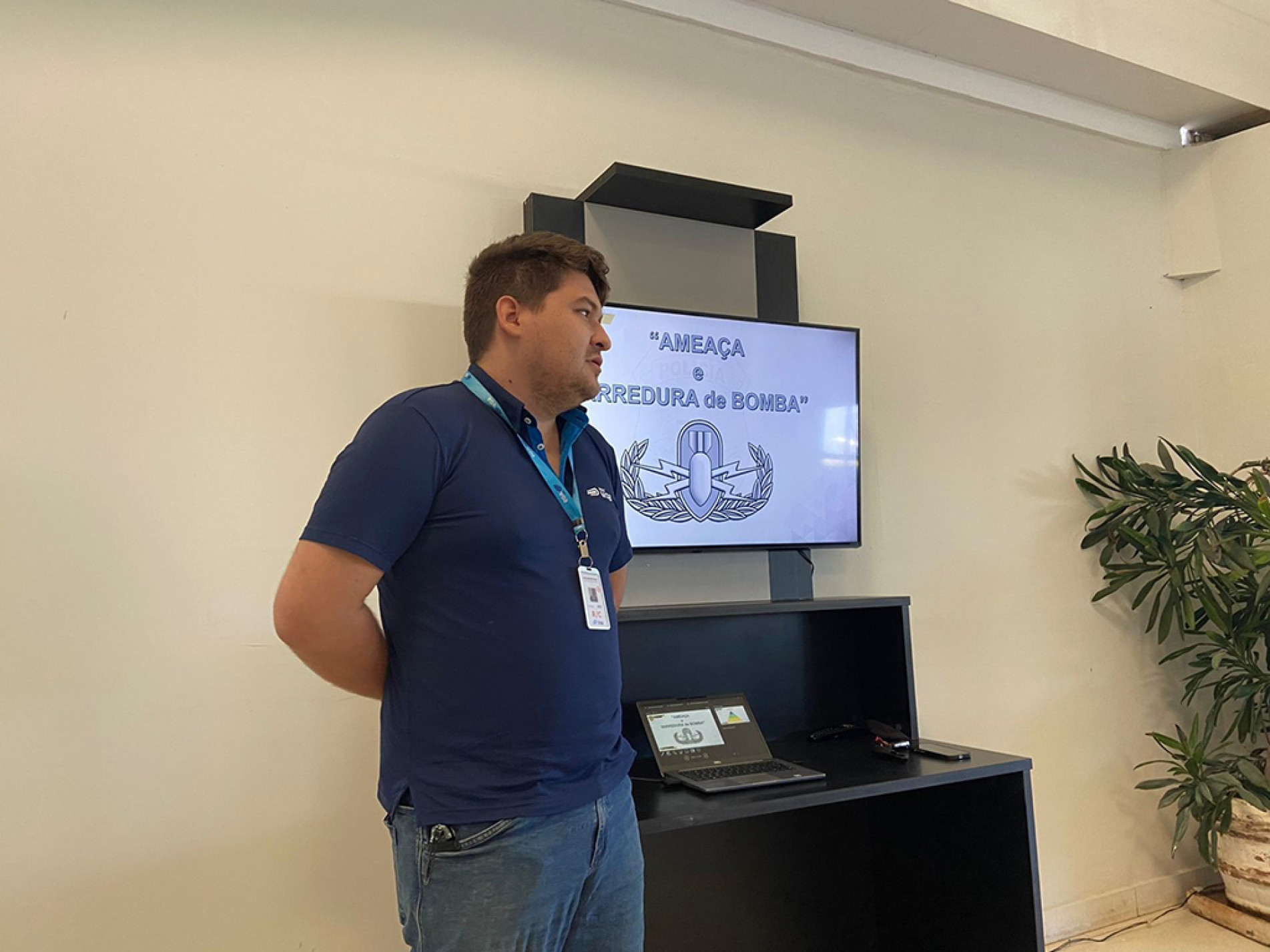 Aulas foram ministradas pela Unidade Antibomba da PC
