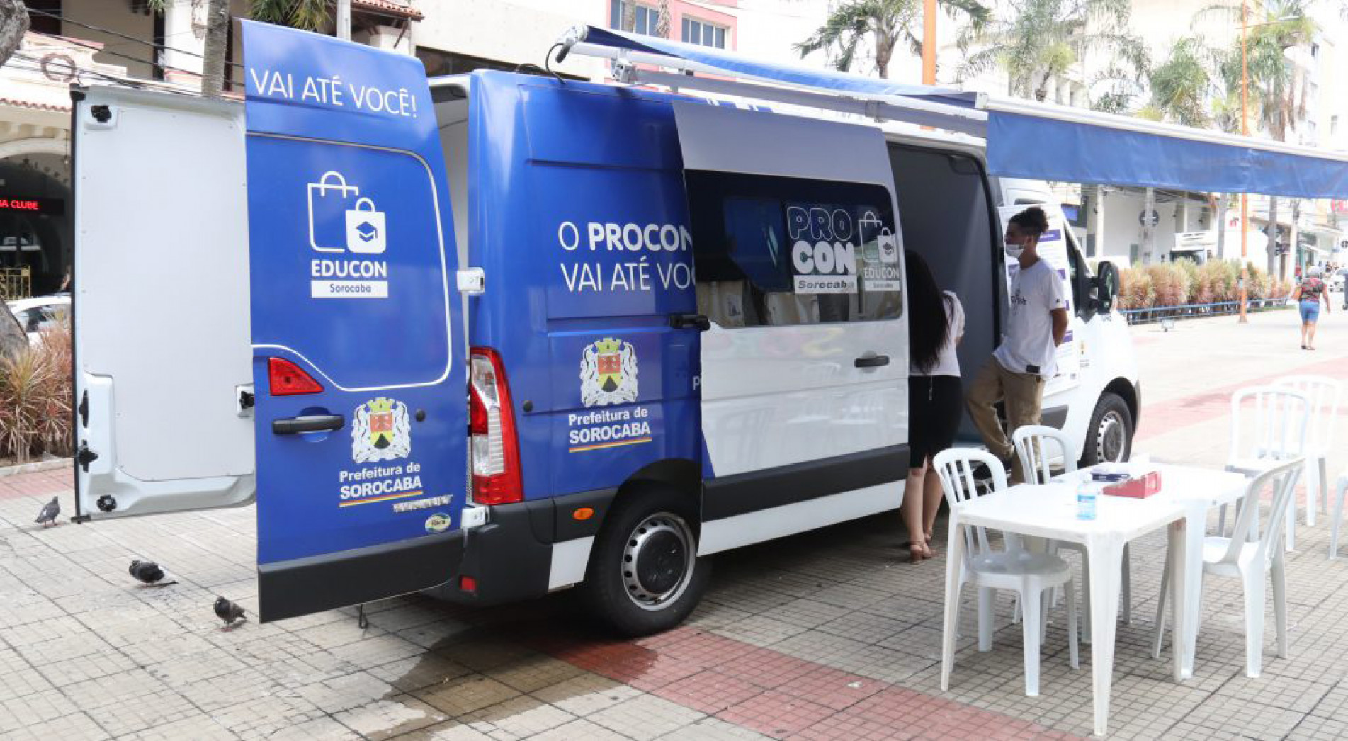 Durante o atendimento, são feitos registros de solicitações
