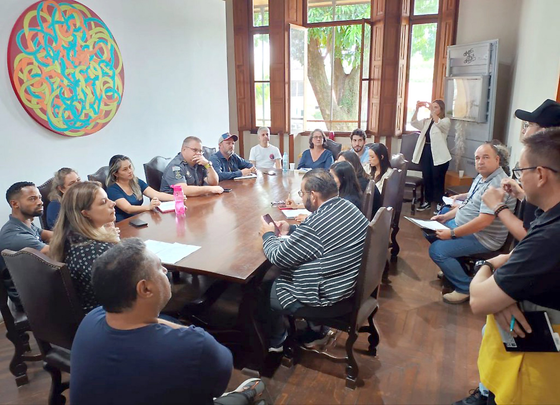 Reunião aconteceu no Chalé Francês e reunião representantes de diversos setores