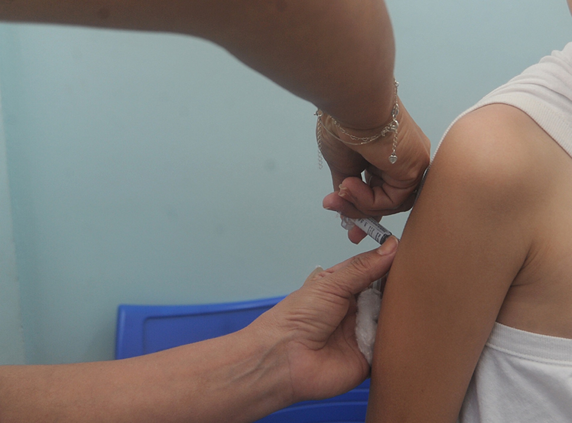 Foi grande a procura no primeiro dia de vacinação nas UBSs