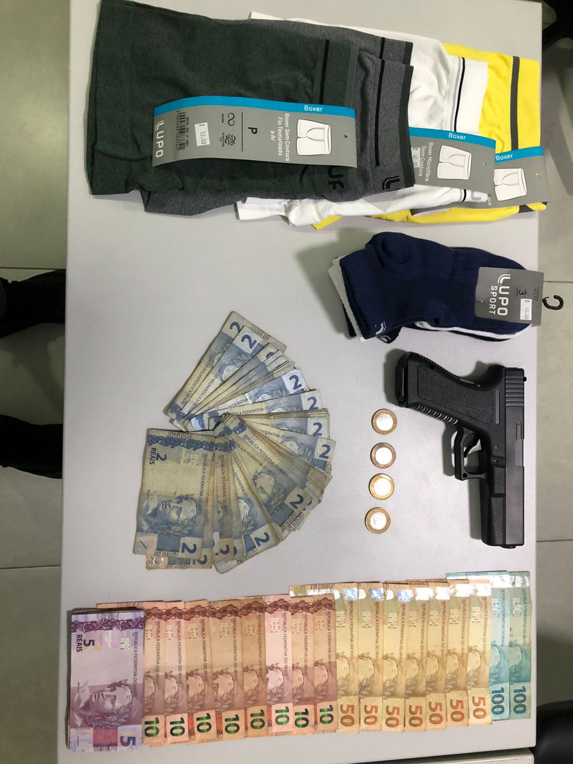 Ladrão é preso em lagrante na área comercial de Sorocaba