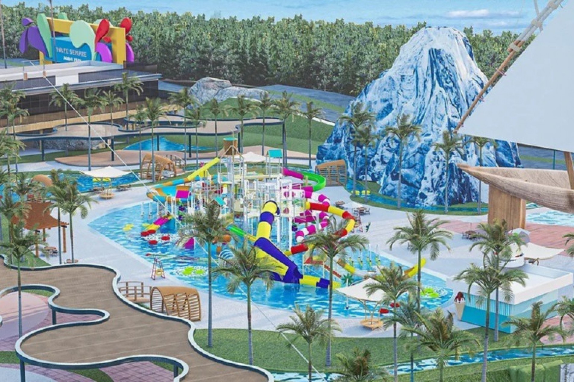 Com investimento de R$ 170 milhões e a geração de até 600 empregos, o parque terá o maior toboágua do mundo