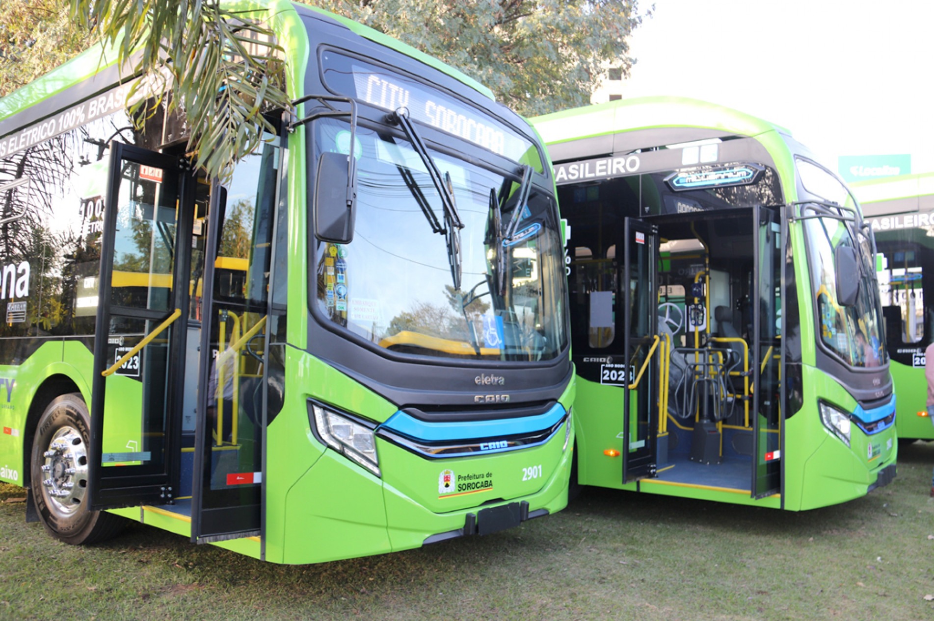 Cidade já conta com 47 ônibus com tecnologia Euro 6 e três elétricos

