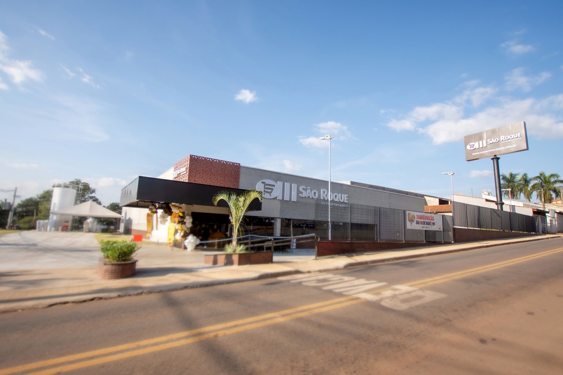 Inauguração na Rua João Pedro Luz, no bairro Recreio dos Sorocabanos