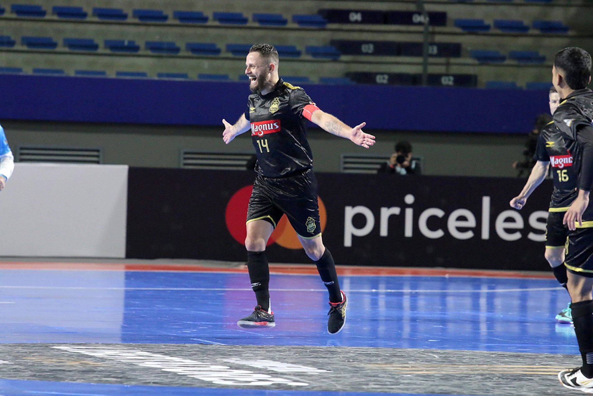 Rodrigo Capita marcou o quarto gol diante de Independiente Barranquilha
