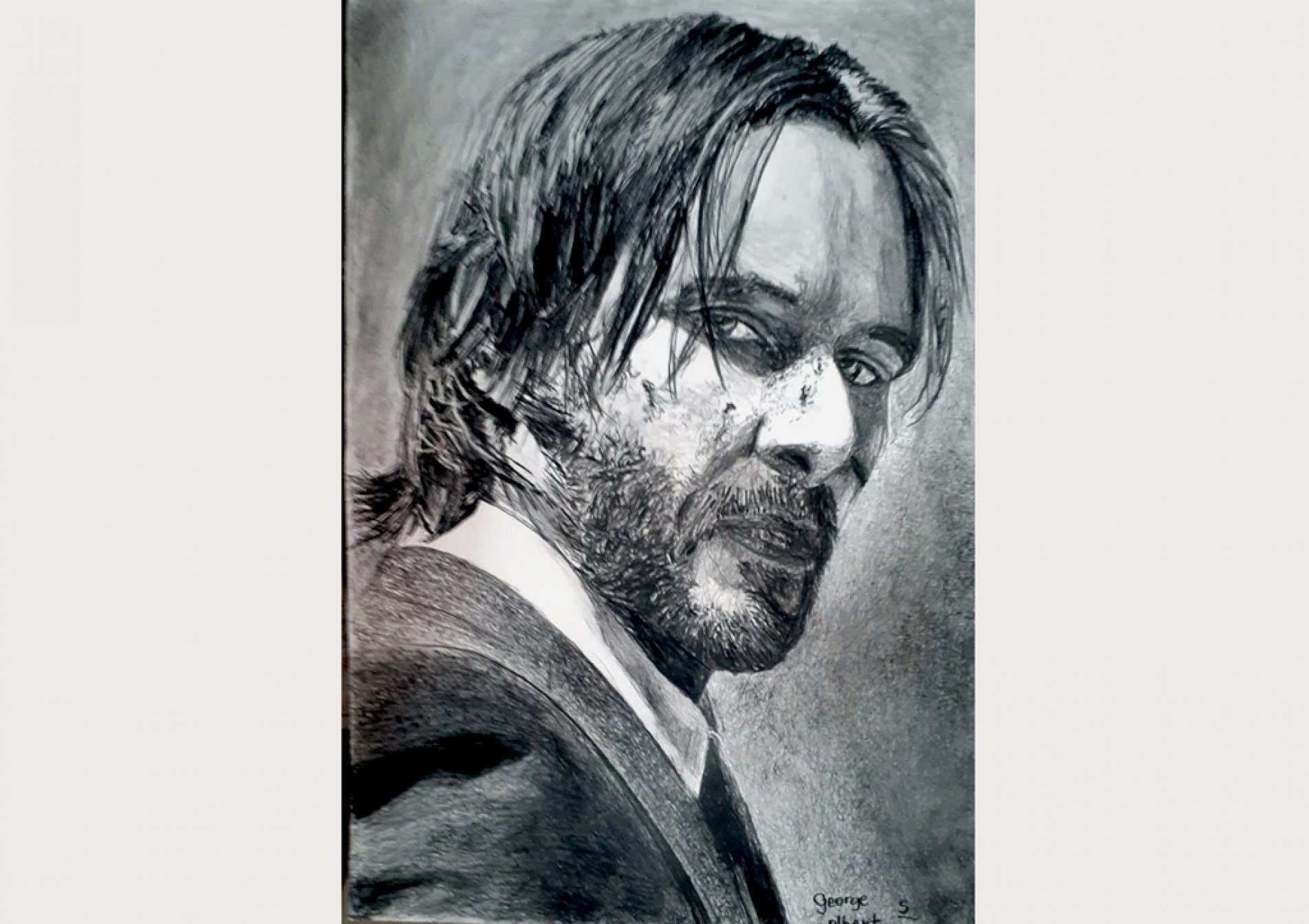 Exposição apresentará desenhos realistas feitos pelo artista