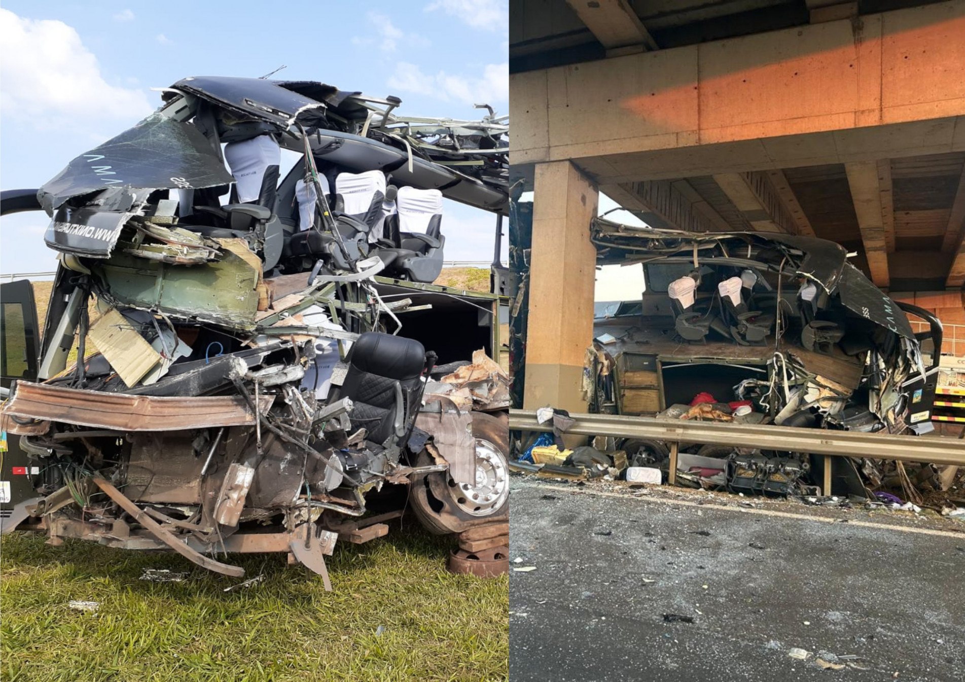 Acidente com ônibus em Itapetininga mata 10 pessoas