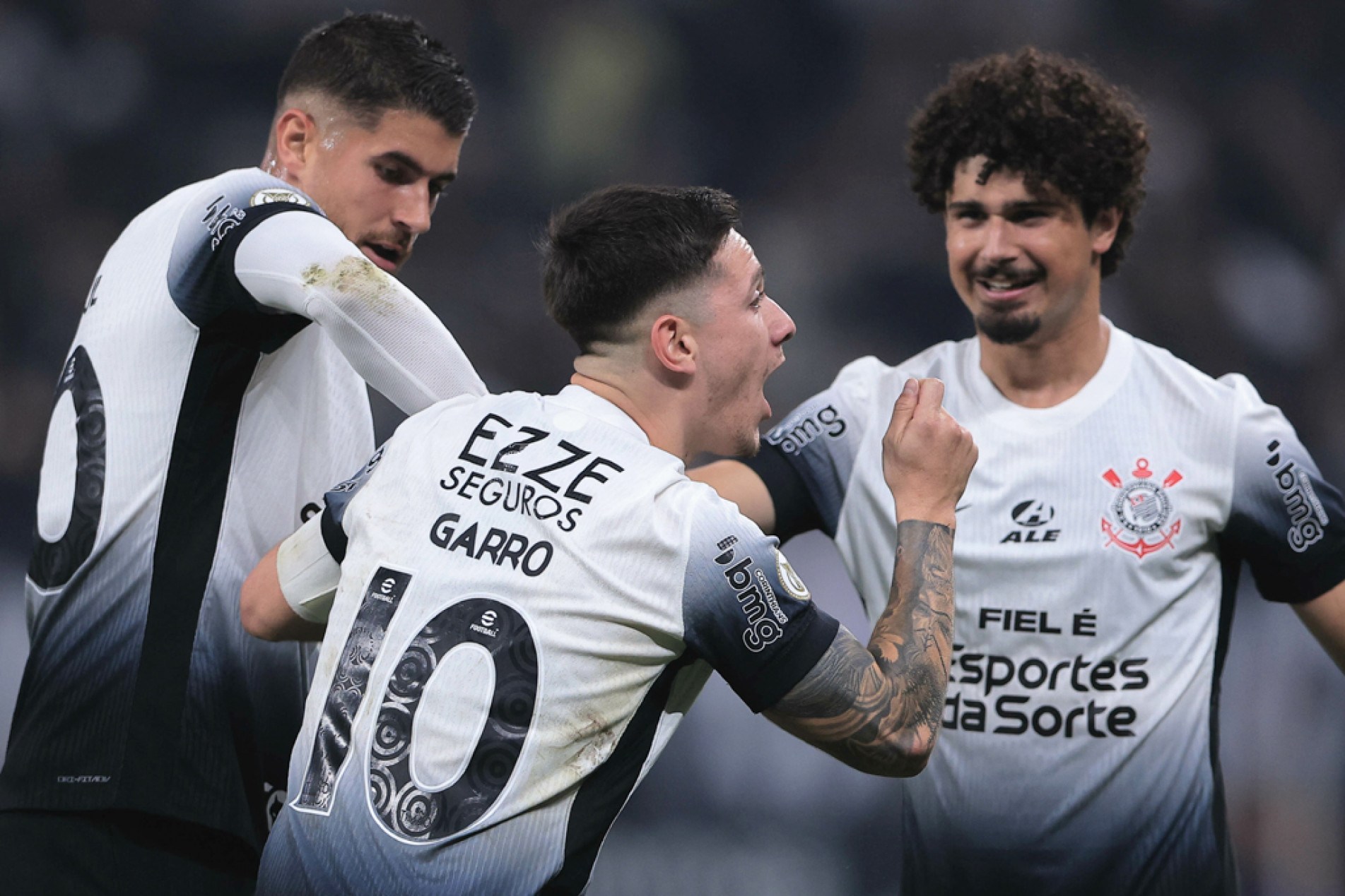 Rodrigo Garro marcou o segundo do Corinthians na Neo Química Arena