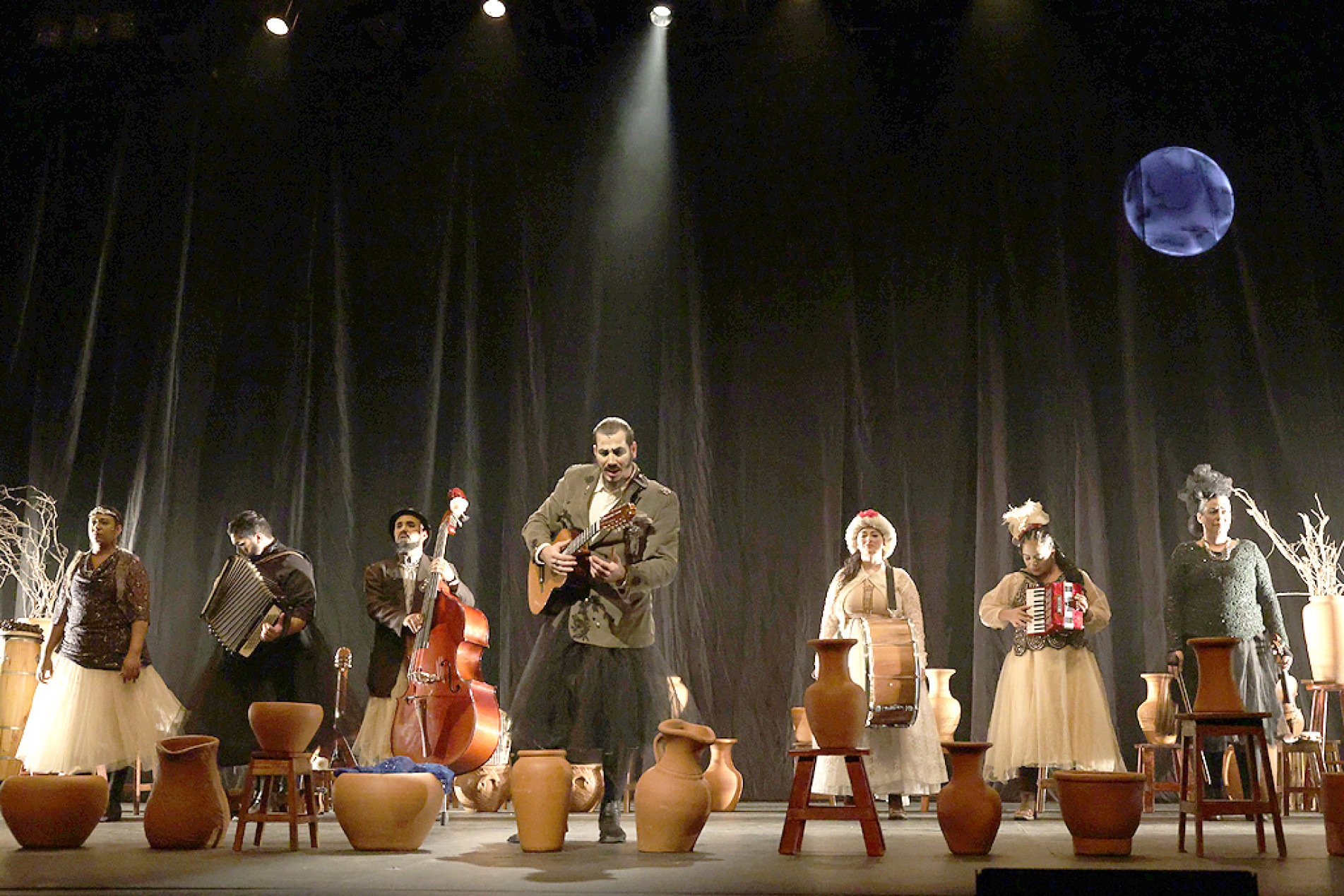 No palco, atores contarão a história de Maria Eugênia, mãe de 25 filhos