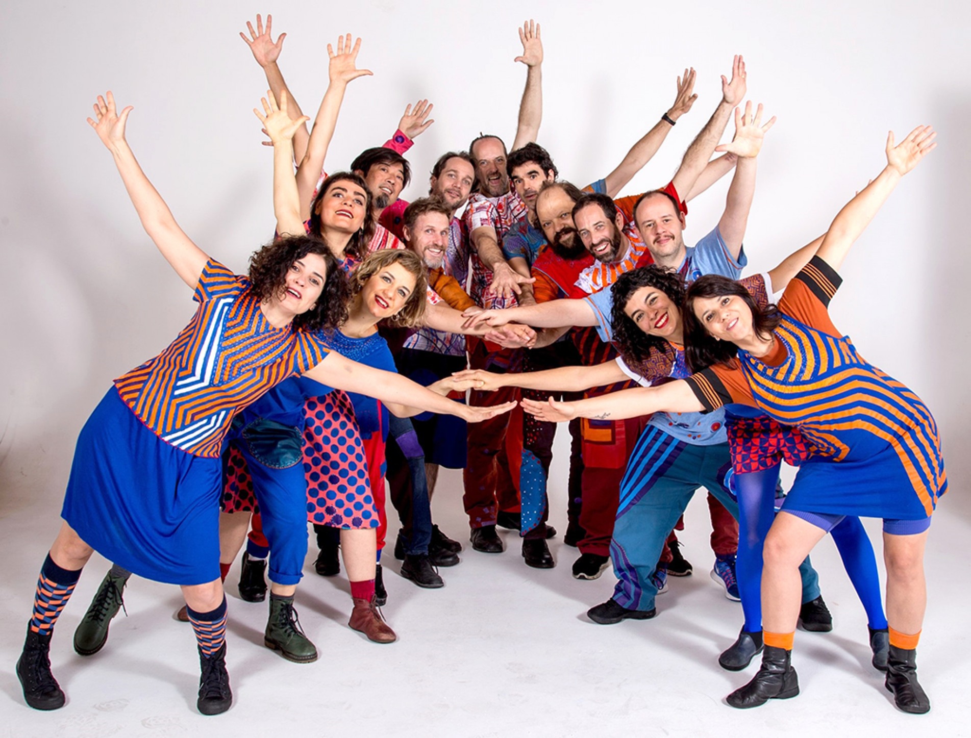 Aula-espetáculo dos Barbatuques explora a sonoridade do corpo
