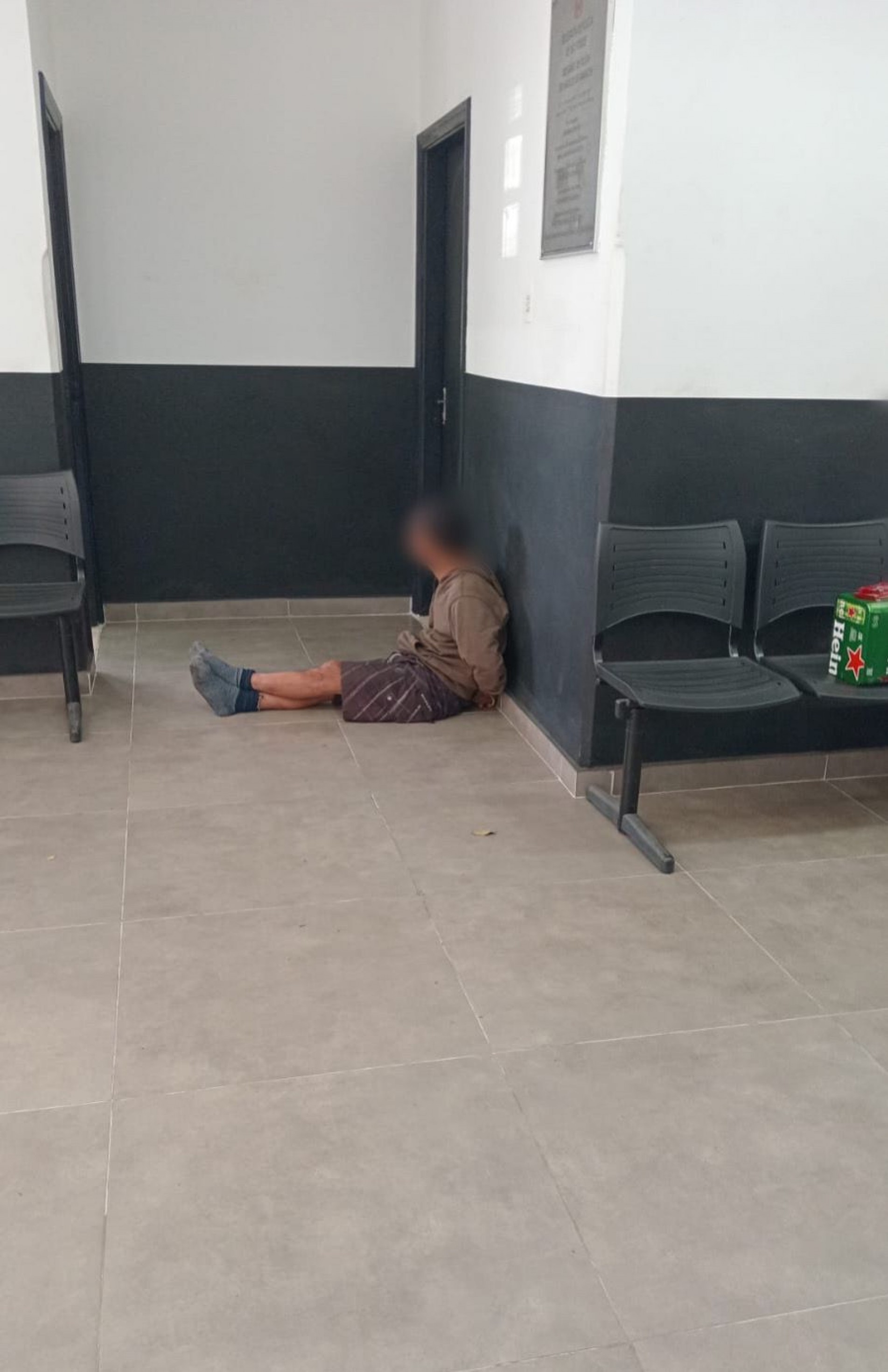 O homem não ficou preso, mas o caso será investigado