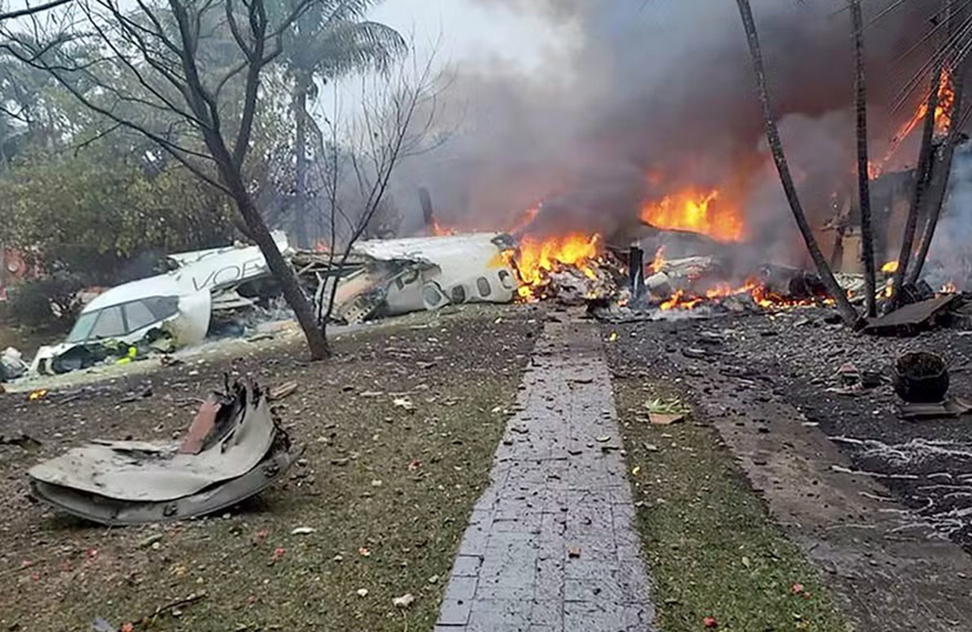 Acidente aconteceu na sexta-feira passada, matando 62 pessoas
