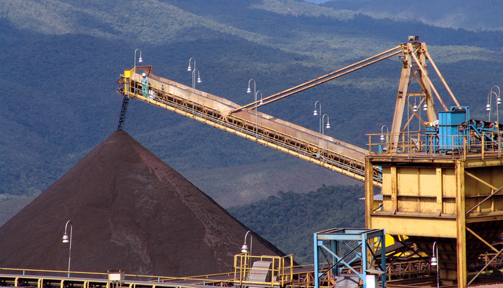A brasileira Vale está entre as quatro maiores do mundo 
