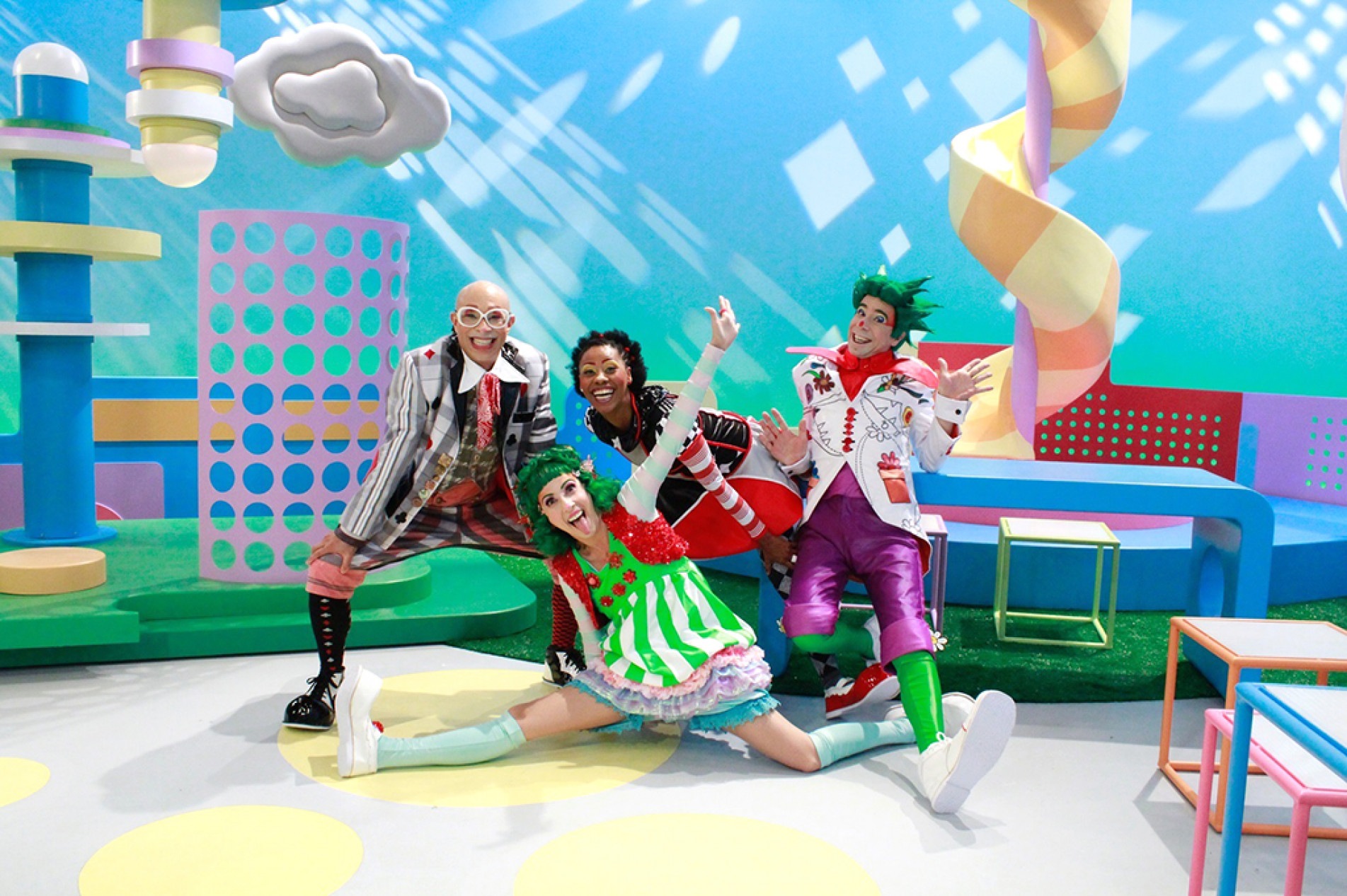 Elenco do ‘Quintal da Cultura’, produção da TV Cultura
