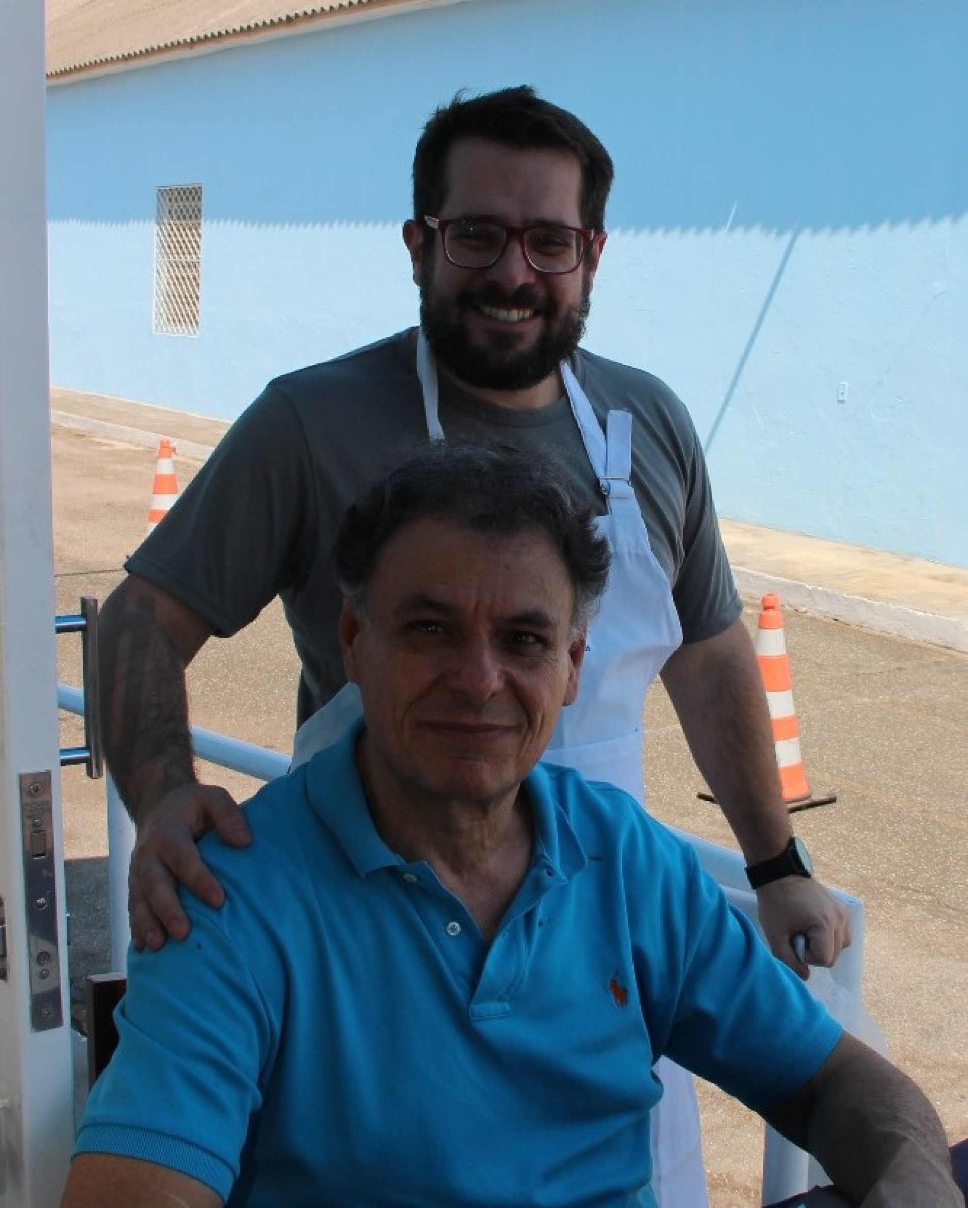 Vinícius e Paulo Bacelli