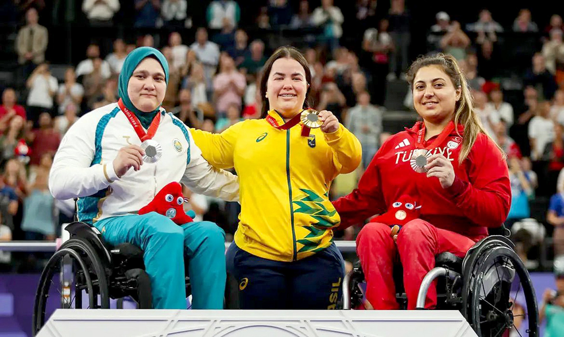 Mariana D’Andrea venceu paratletas da Turquia e Uzbequistão