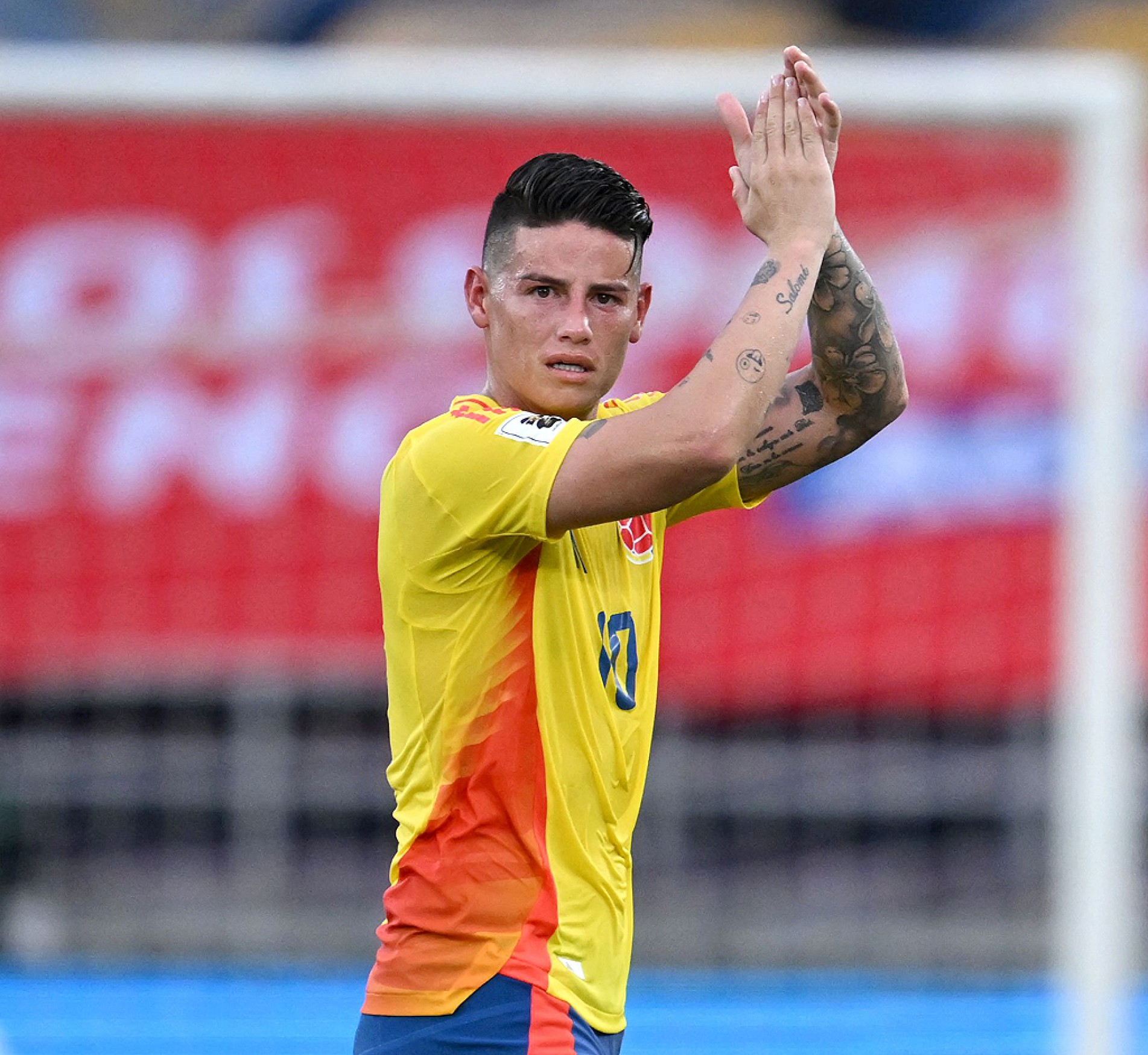 James comandou o ataque colombiano