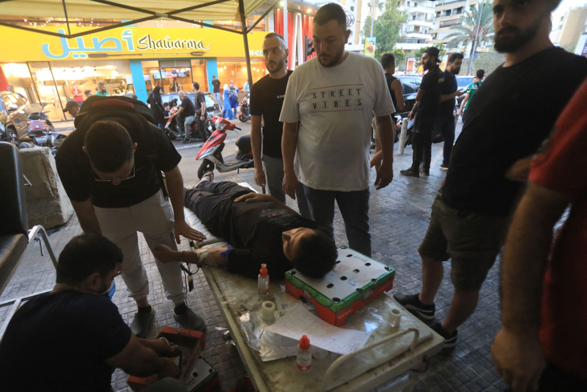 Milícia xiita culpou Israel pelas explosões
