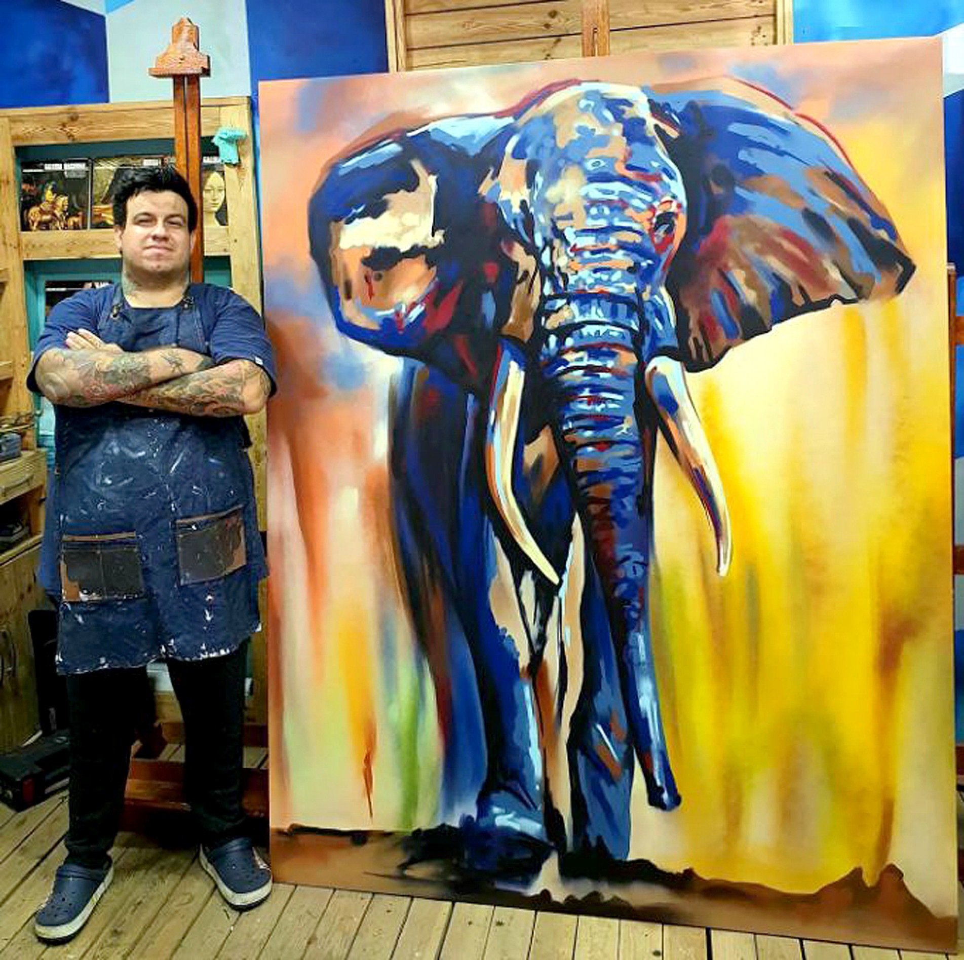 Rafael Furlan é um dos artistas selecionados