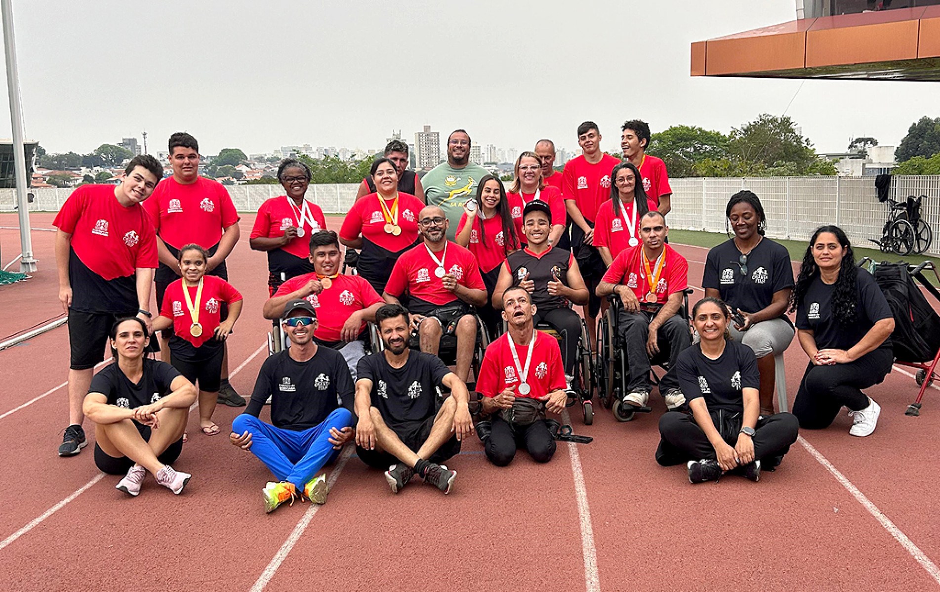 Paratletas obtiveram bons resultados no campeonato