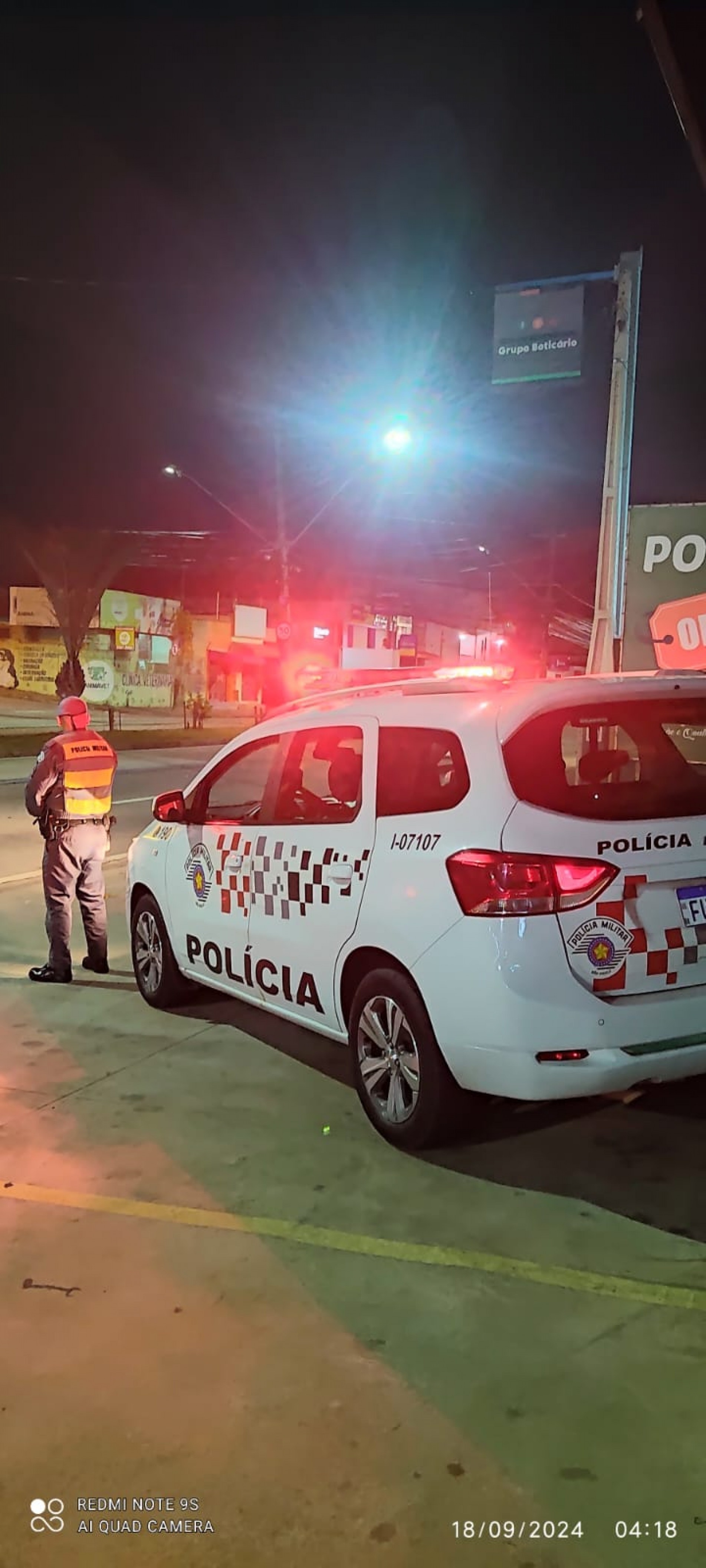 O detento voltou para a prisão