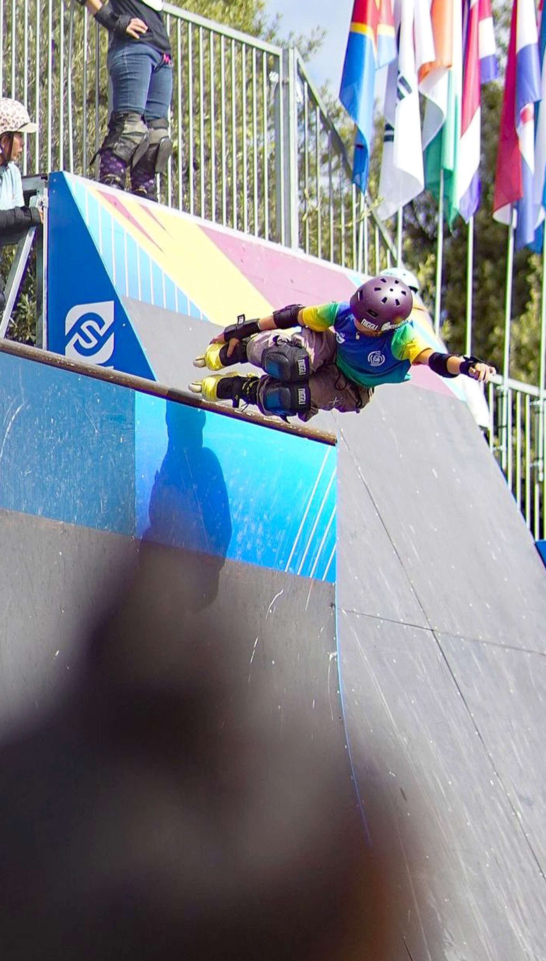 Patinadora disputou o World Skate Games
