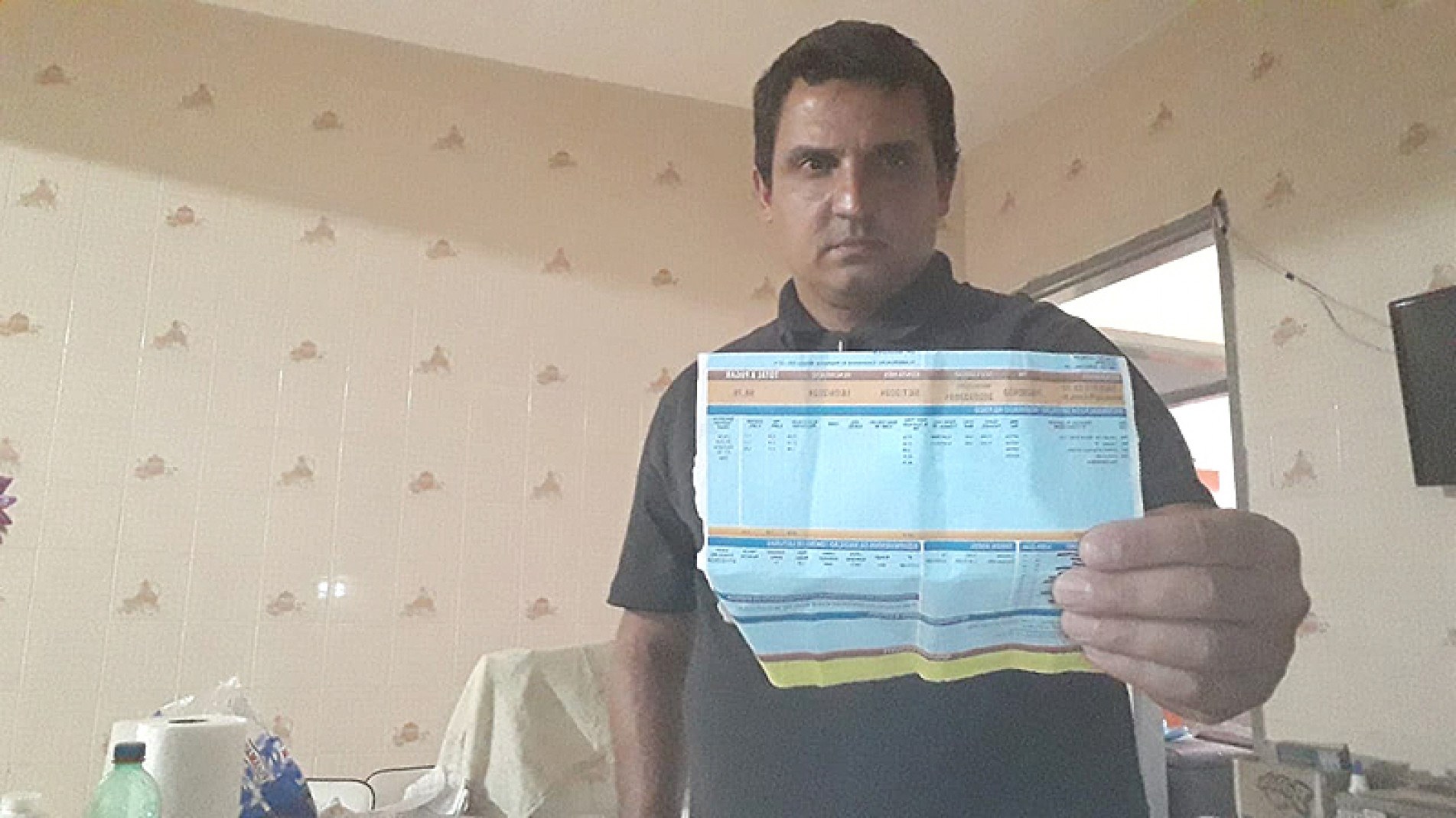 Luiz Antonio tem estratégias para economizar energia elétrica e as medidas têm dado certo
