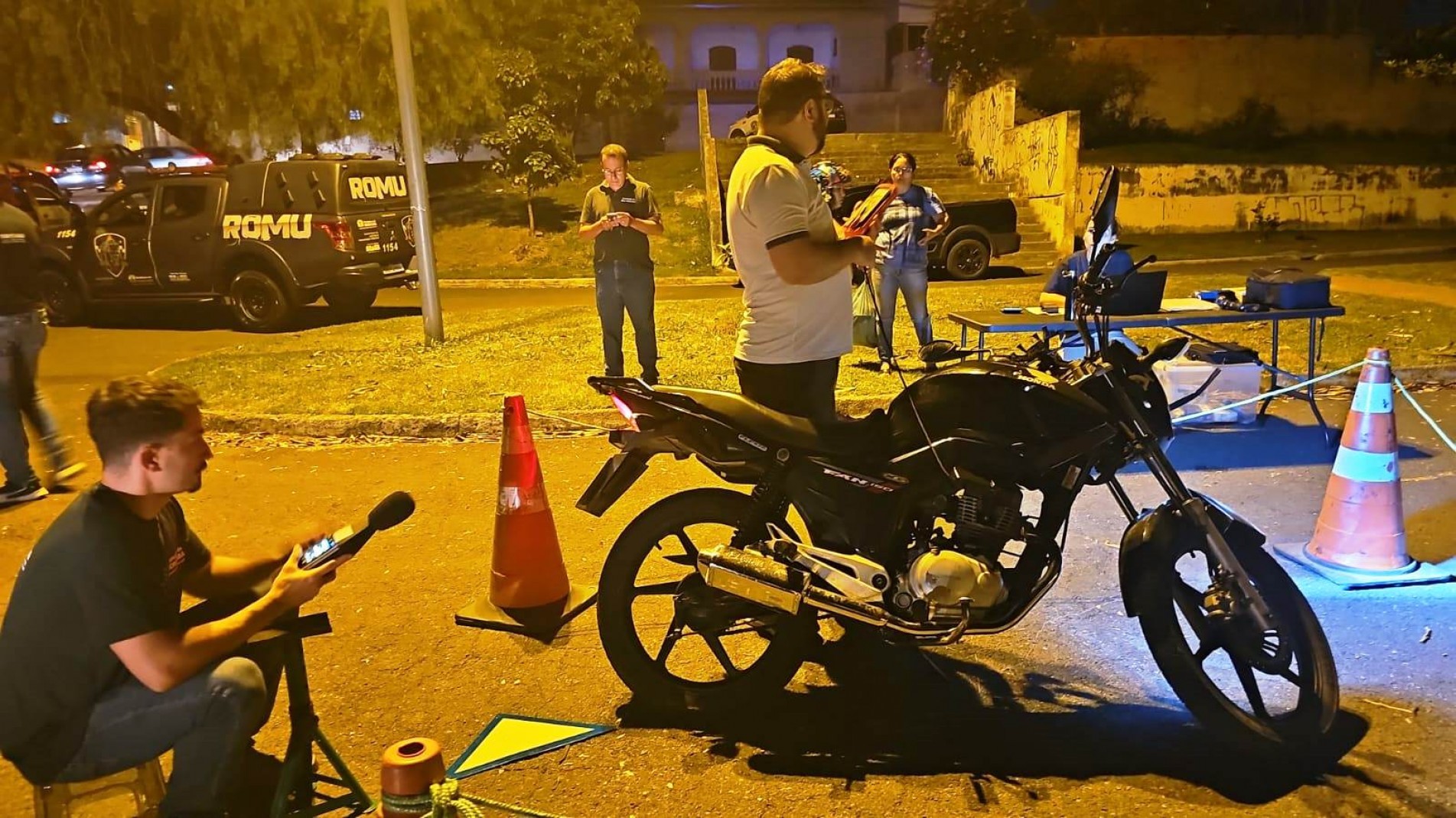  A opera&ccedil;&atilde;o ocorreu na avenida Ataliba Pontes, Parque das Laranjeiras