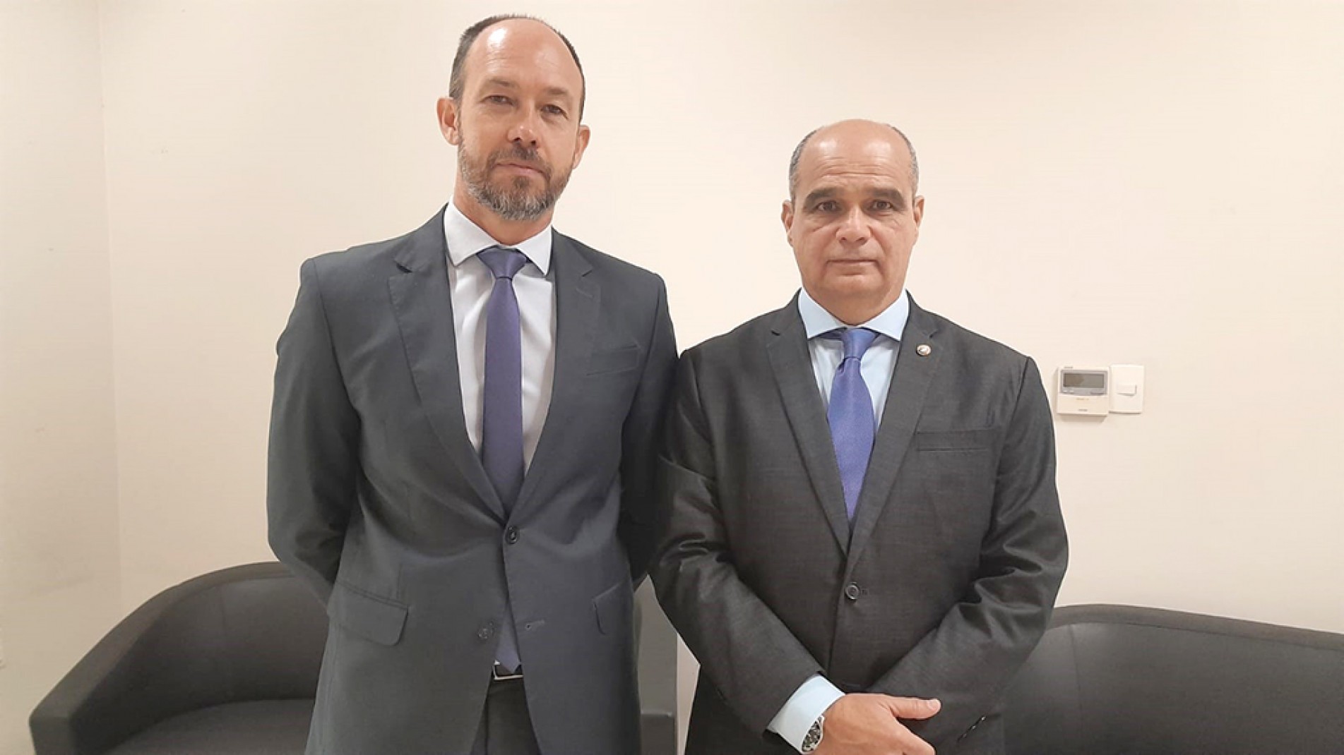 Delegados Rodrigo Ayres e Wilson Negrão

