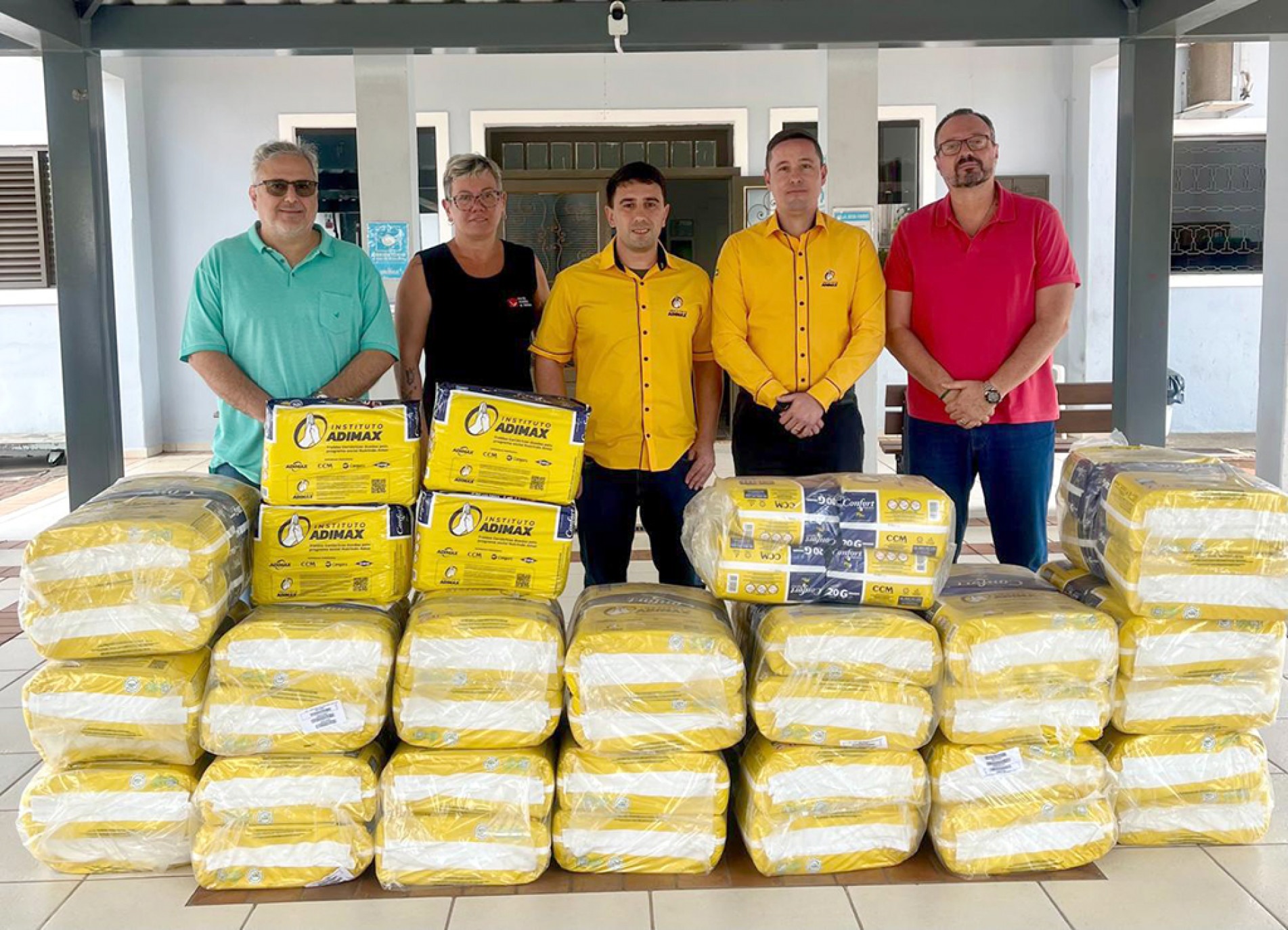 Marco Dottore, Rosana Tozato, Vinicius Giannini, Thiago Pereira e Valdir Buffo