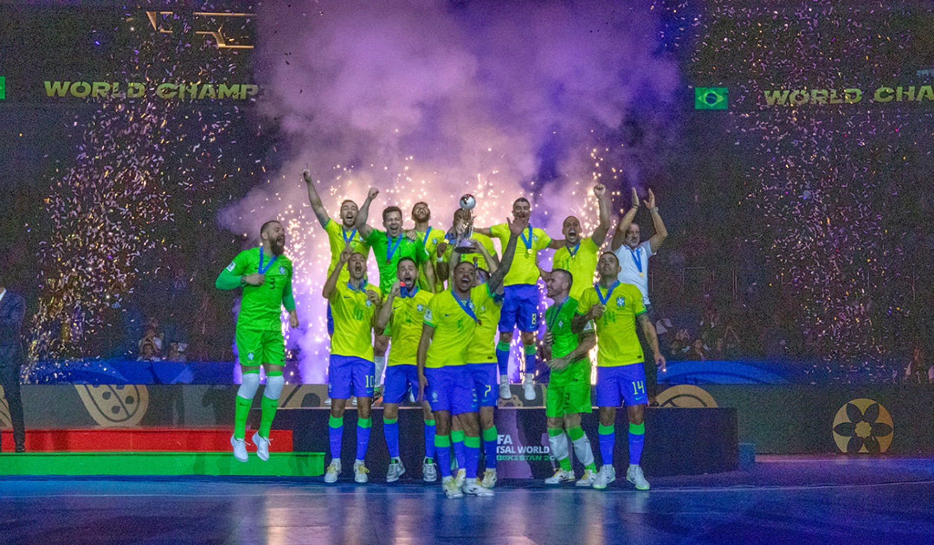 Seleção levou o título ao vencer a Argentina por 2 a 1 