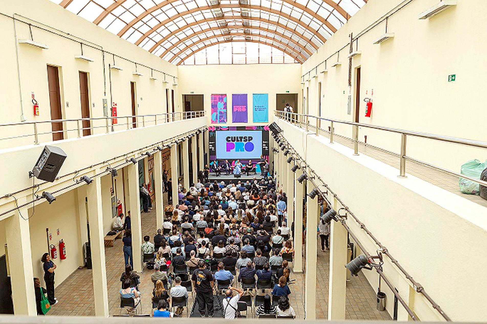 Cerimônia de lançamento do programa ocorreu no 
Edifício Oswald de Andrade, na capital