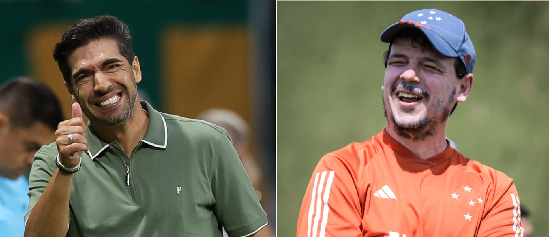 No Palmeiras desde 2020, Abel aparece na 22ª posição. Diniz, hoje no comando do Cruzeiro, figura no 25º posto

