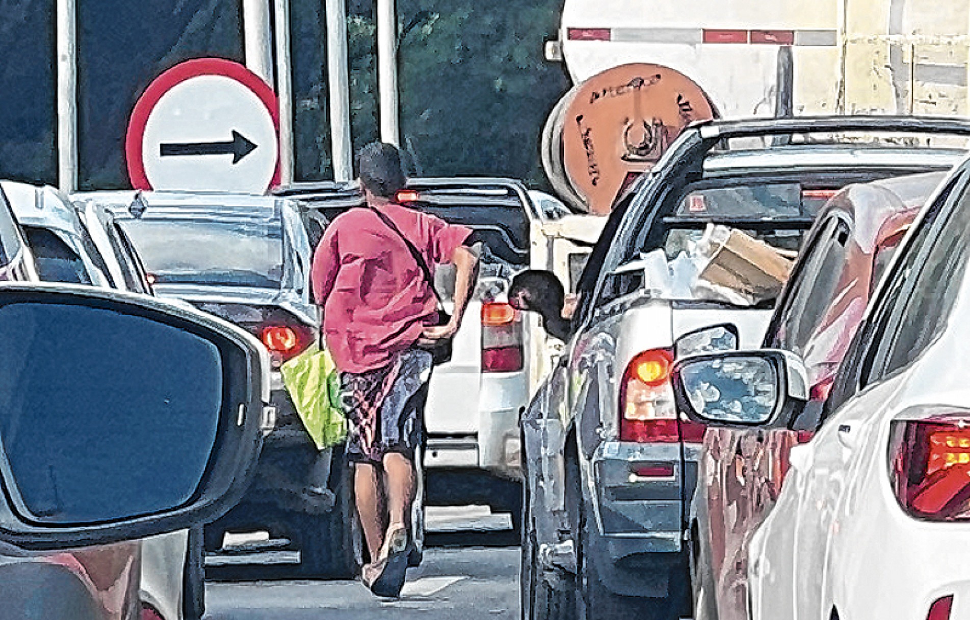 Venda de doces é uma das formas de trabalho infantil